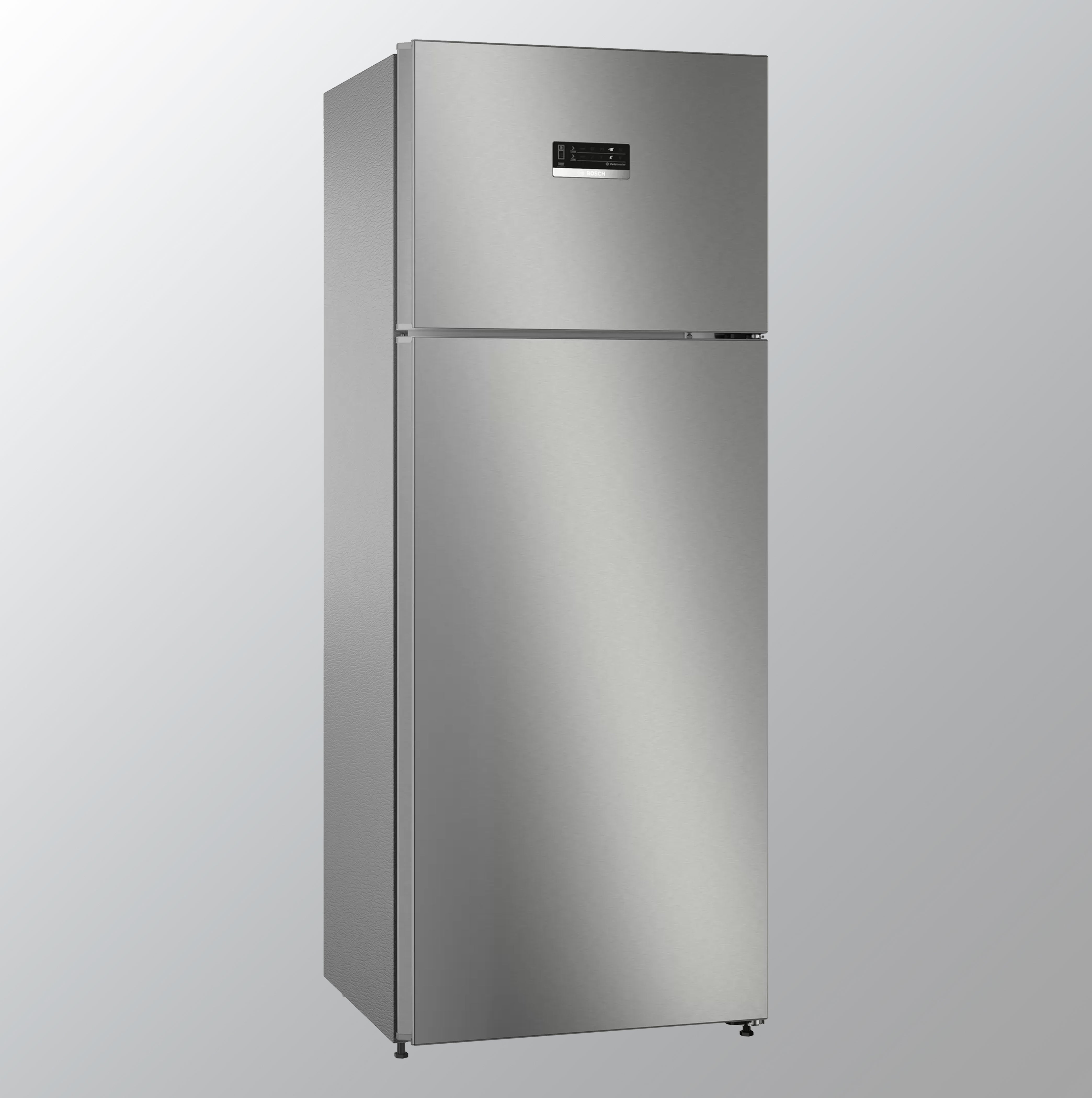 Bosch 358L 3 Star Inverter Frost Free Double Door Refrigerator, Convertible (CTC35S03NI, Sparkly Steel)