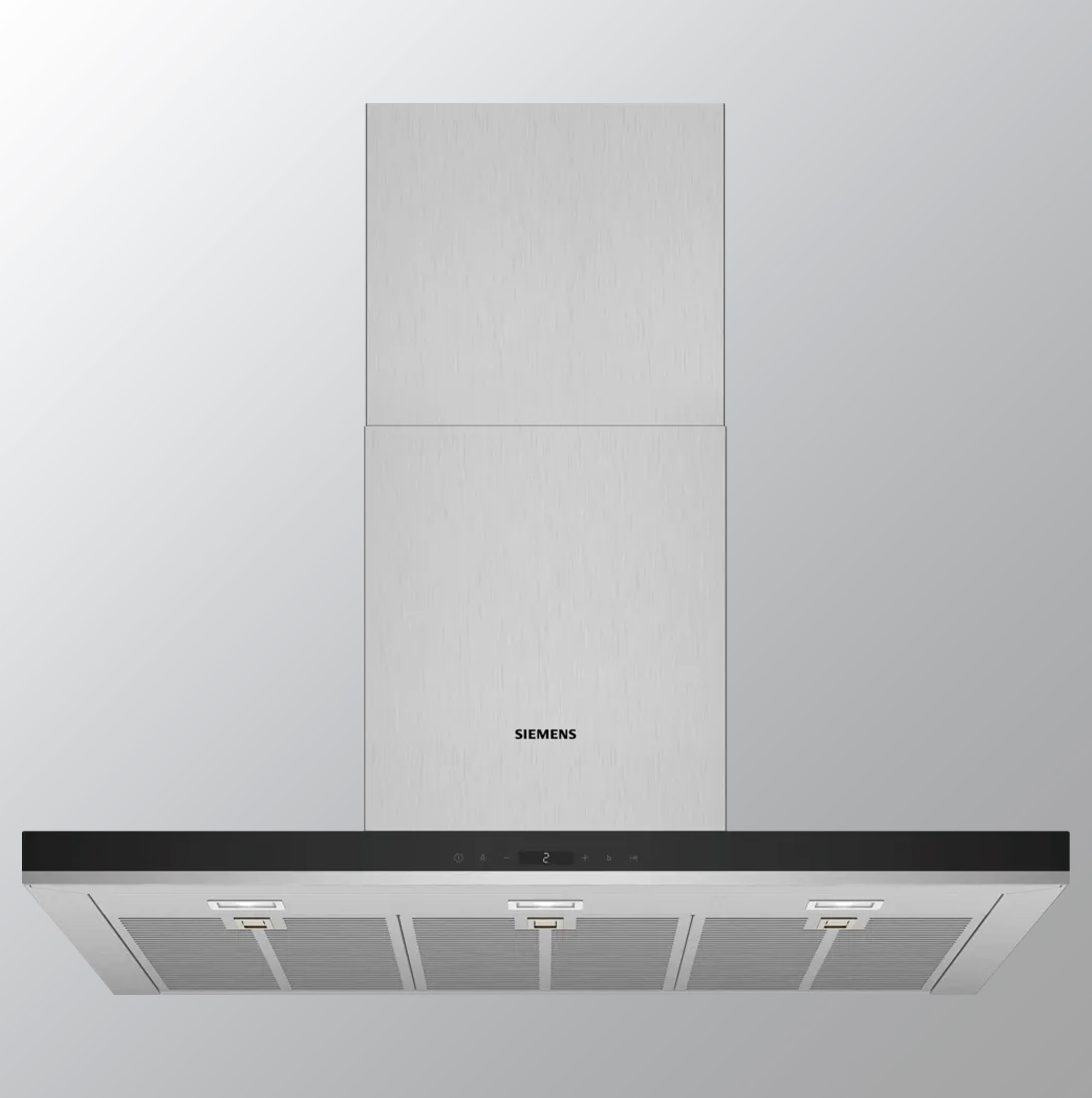 Siemens wall fairing chimney 90 cm stainless steel LC97BIP50