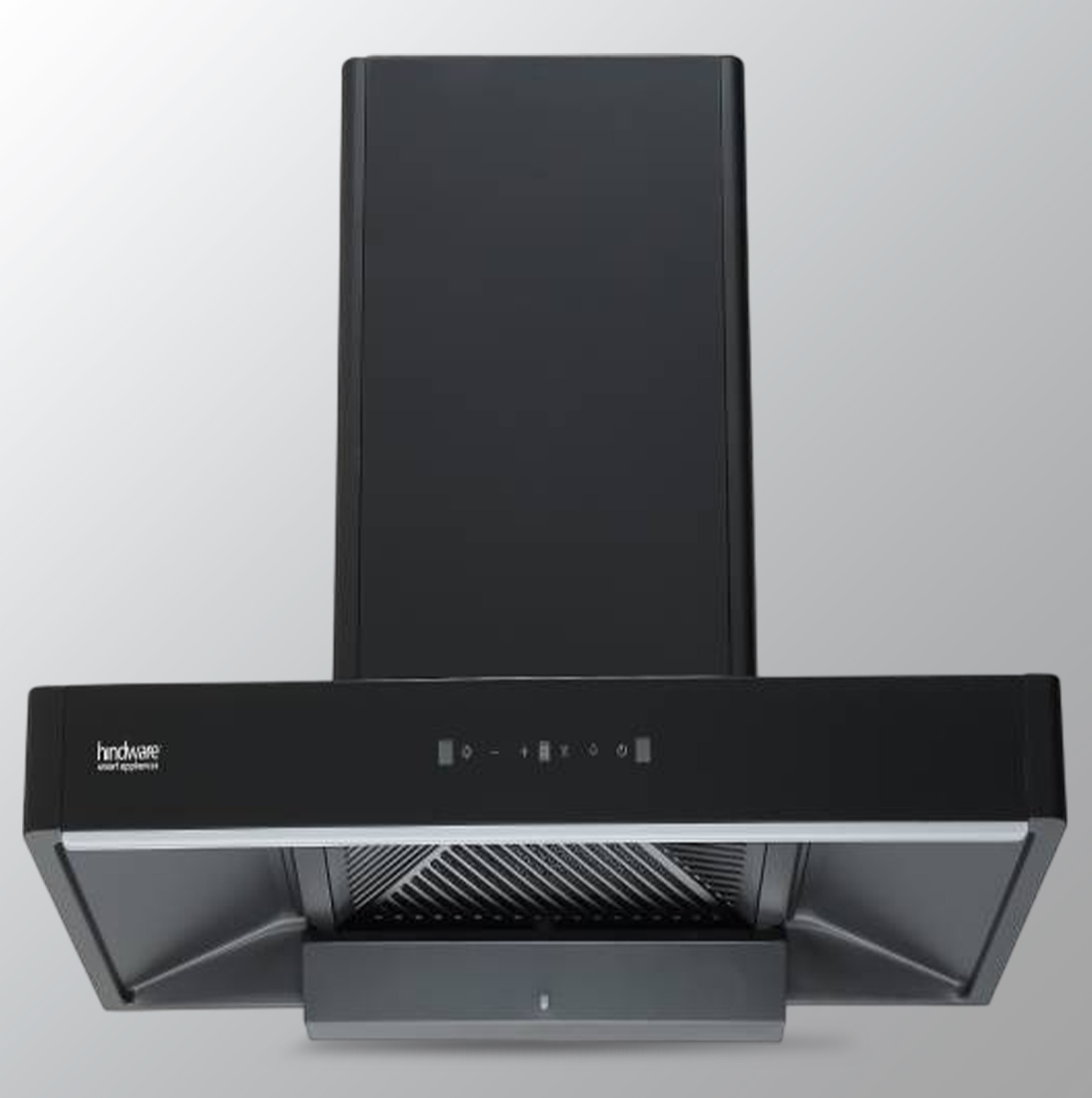 Hindware ChimneyOptimus Black 90 cm Auto Clean