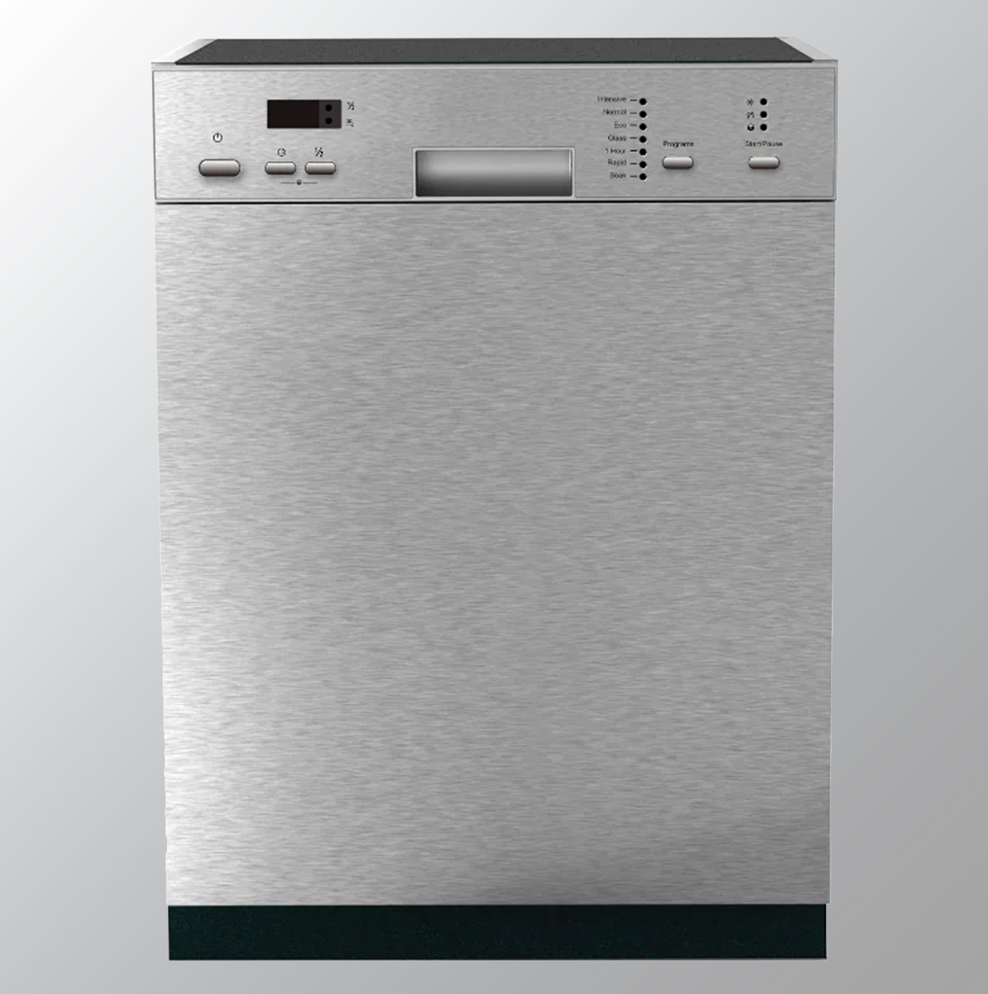 Hafele Semi Built-in Dishwasher 60cm 14 Capacity