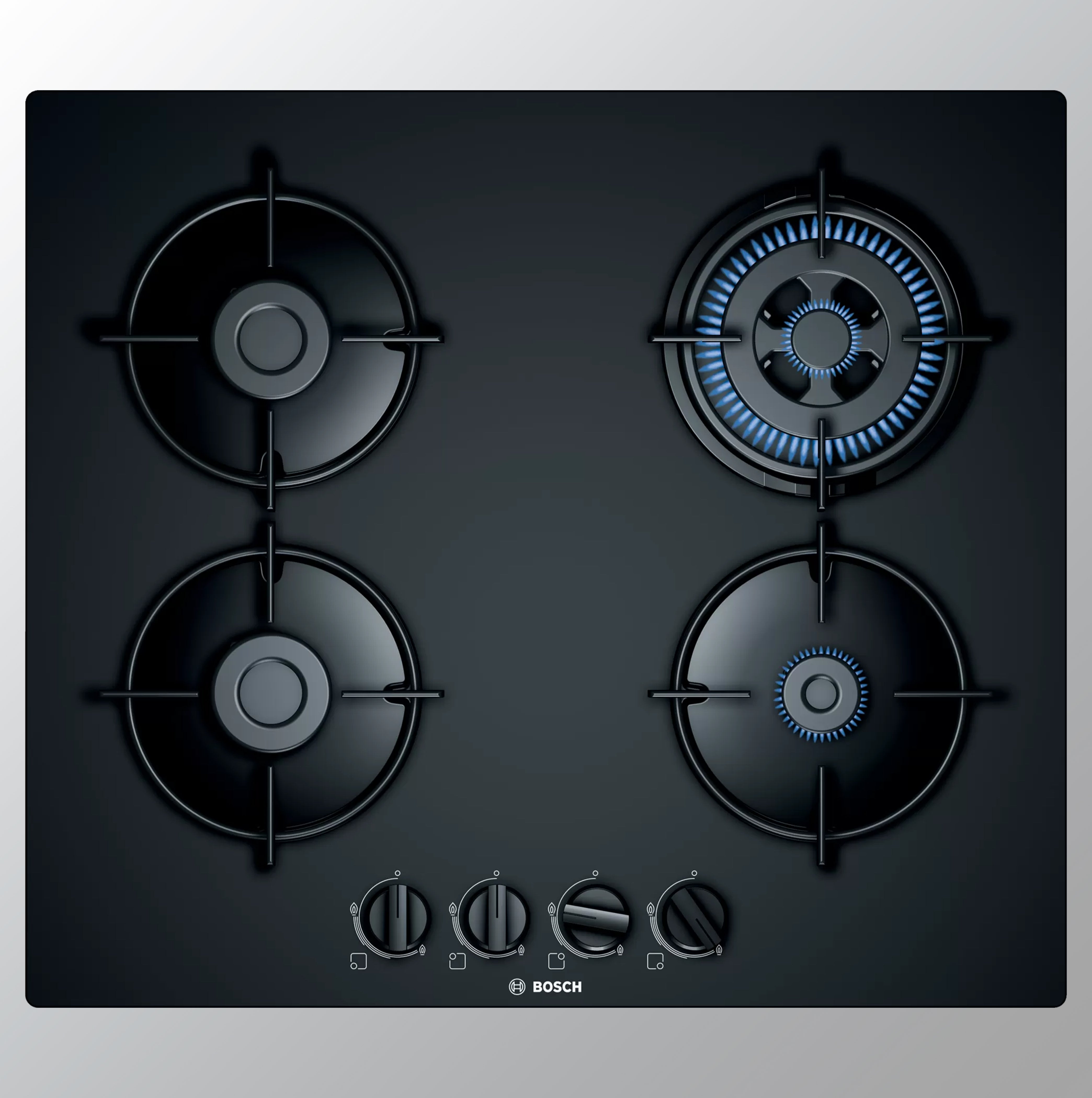 Bosch PNH6B6B10I 4 Burner Built In Hob