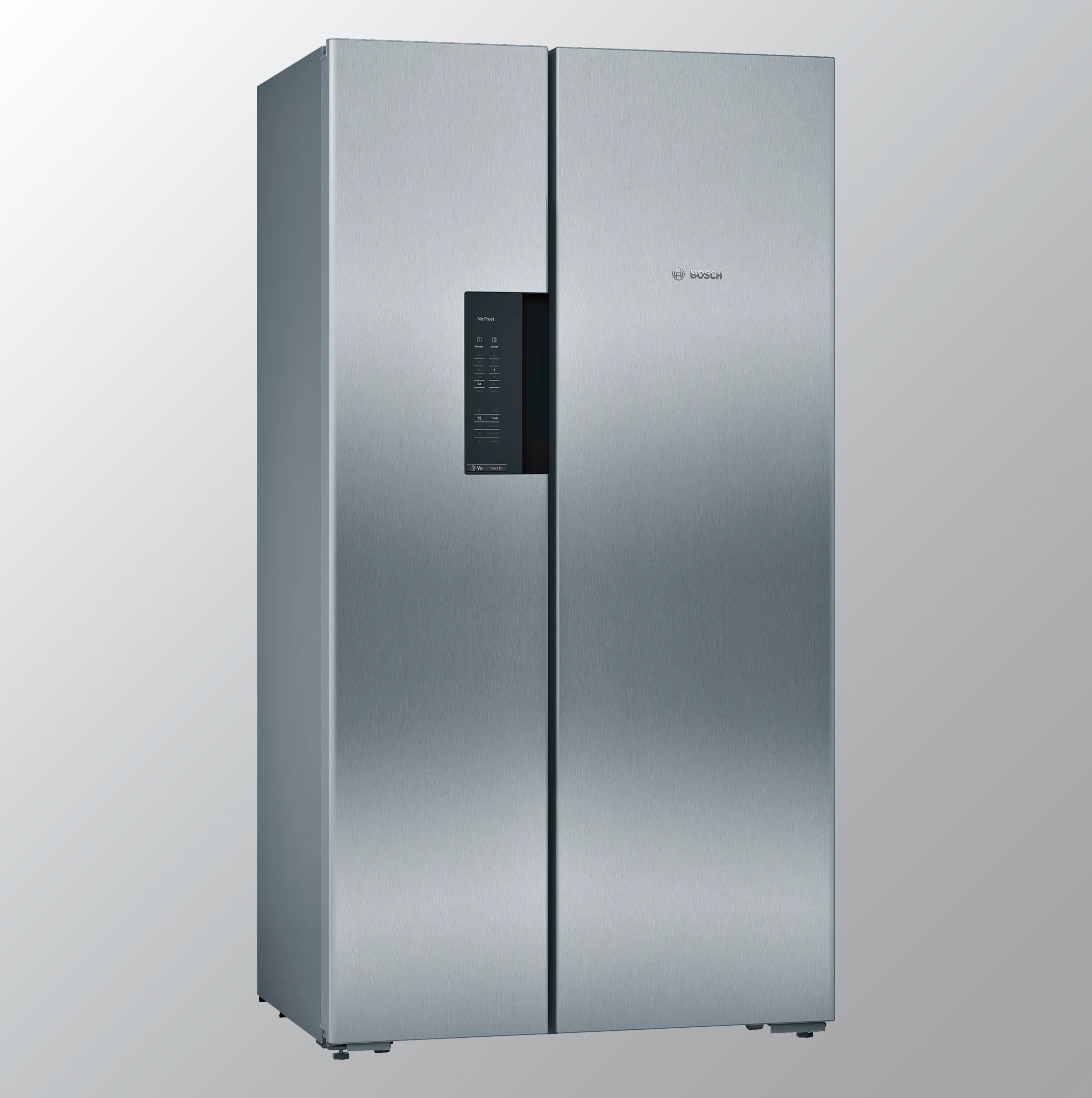 Bosch 661 L Frost Free Side-by-Side Refrigerator(KAN92VI35I, Stainless Steel, Inverter Compressor)