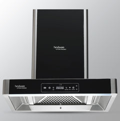 Hindware Optimus i-Pro 60 60 cm Black Wall Mount Chimney