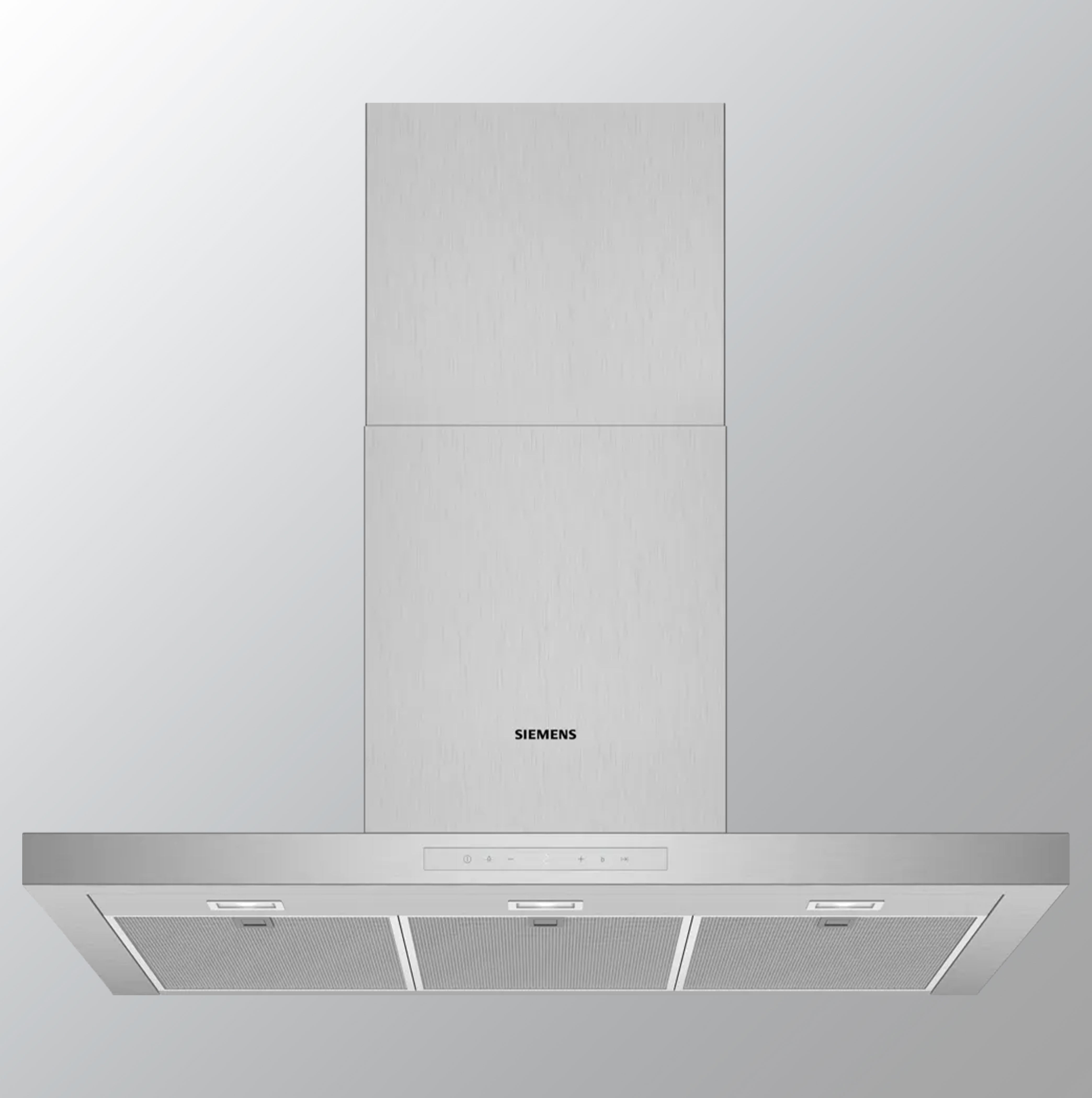 Siemens wall fairing chimney 90 cm stainless steel LC97BCP50