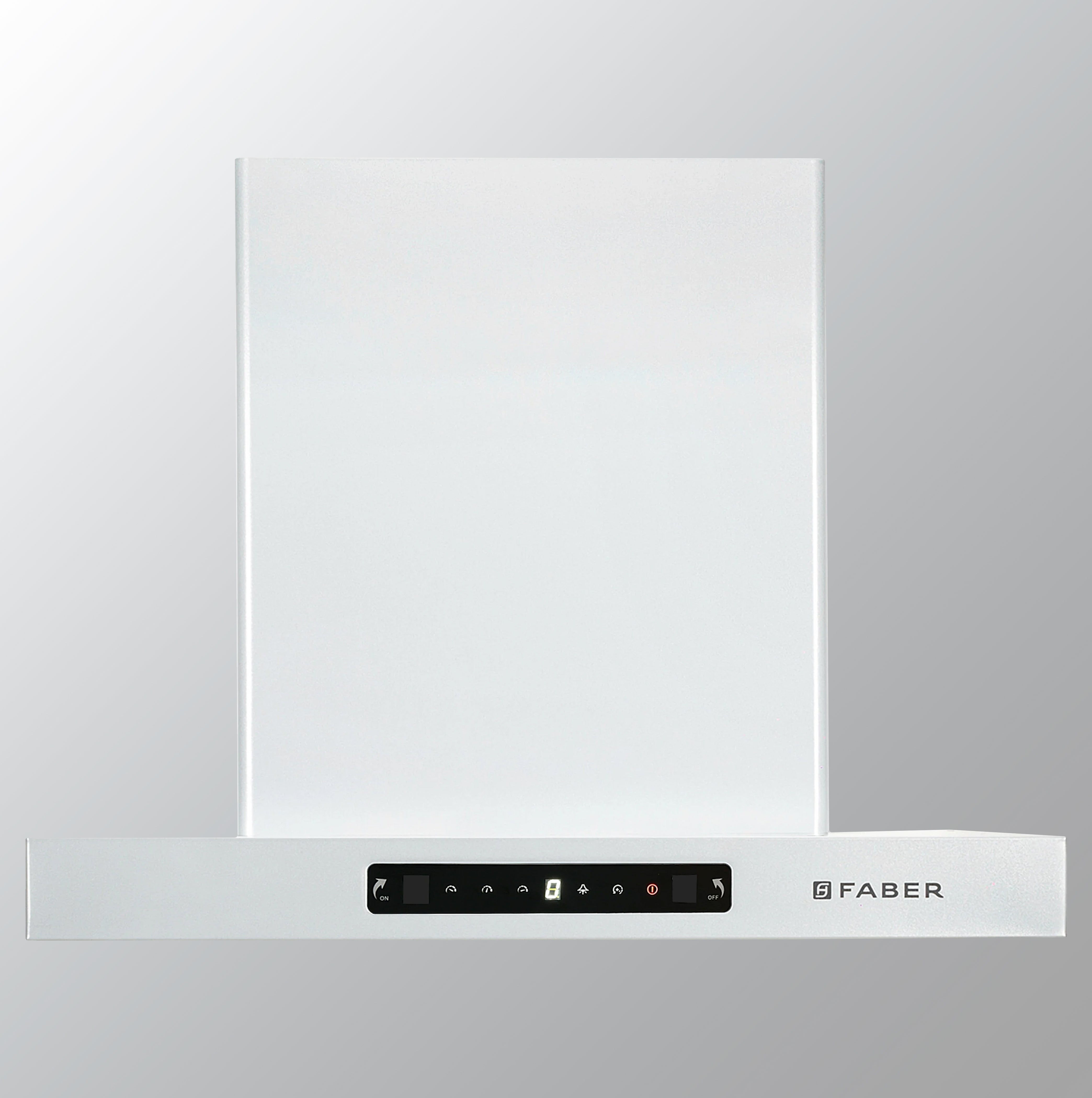 Faber 60cm 1150 m³/hr Autoclean T-Shape Kitchen Chimney | Matt Grey Finish | Filterless | Touch & Gesture Control | 8Yr Warranty on Motor 2Yr Comprehensive by Faber | HOOD GRACY IN HC SC FL L