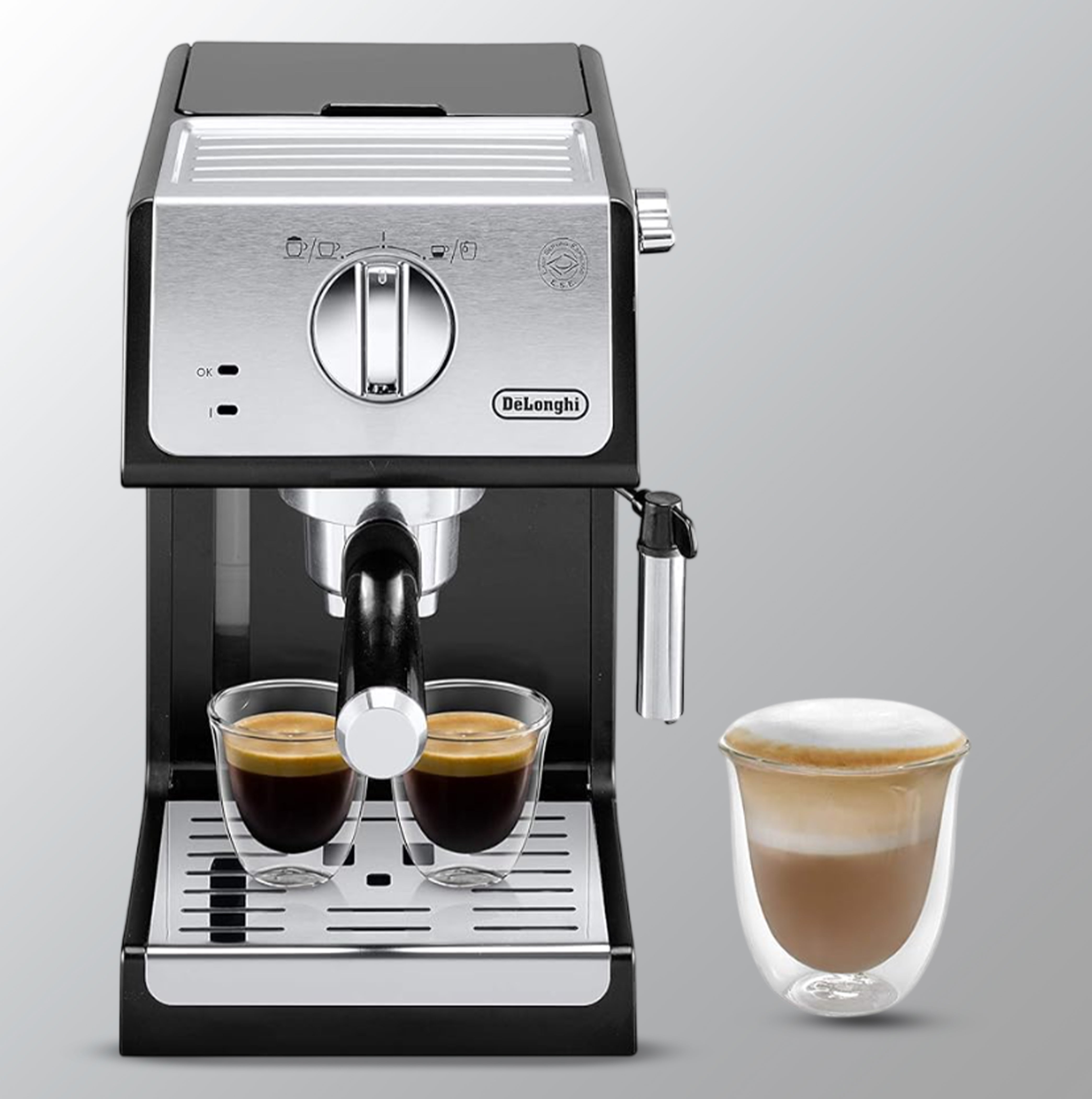 DELONGHI ECP 33.21, 1100-Watt Pump Coffee Machine (Black)
