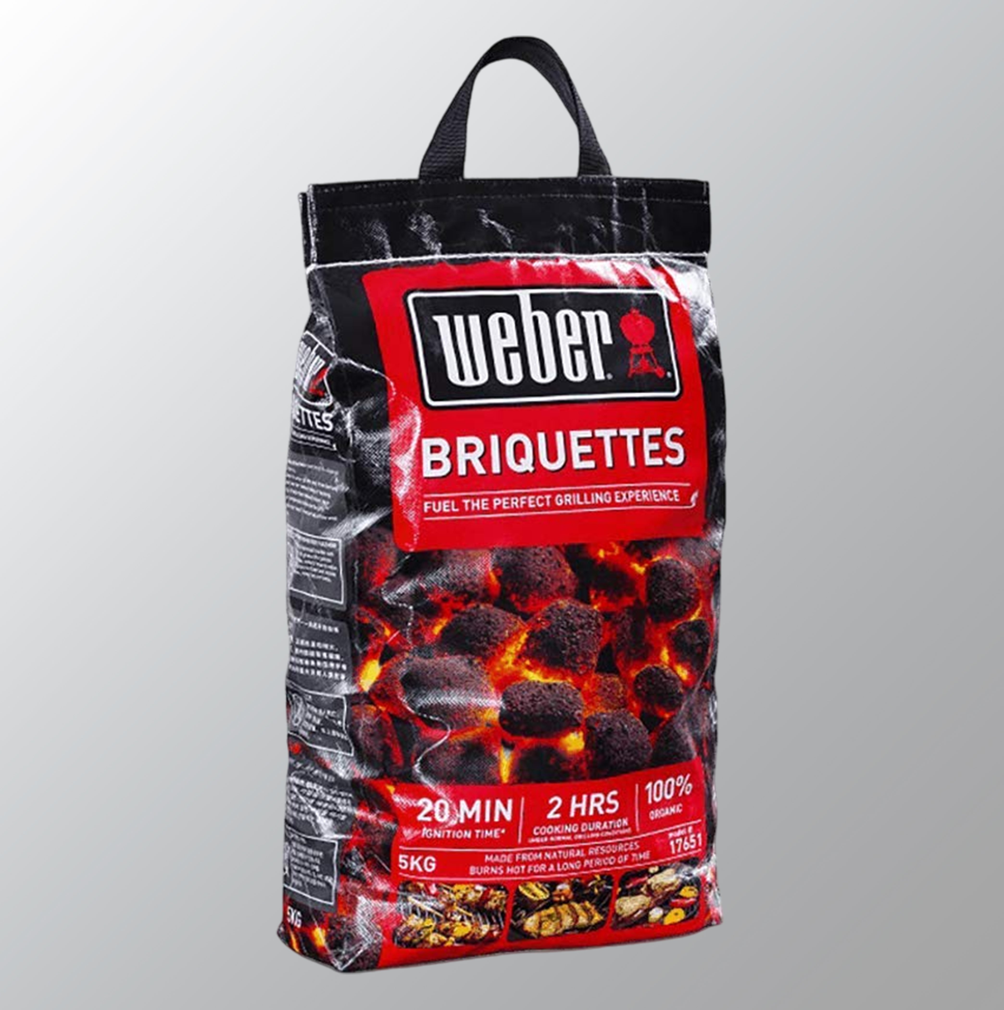 Weber Coconut Shell Charcoal Briquettes (5kg)