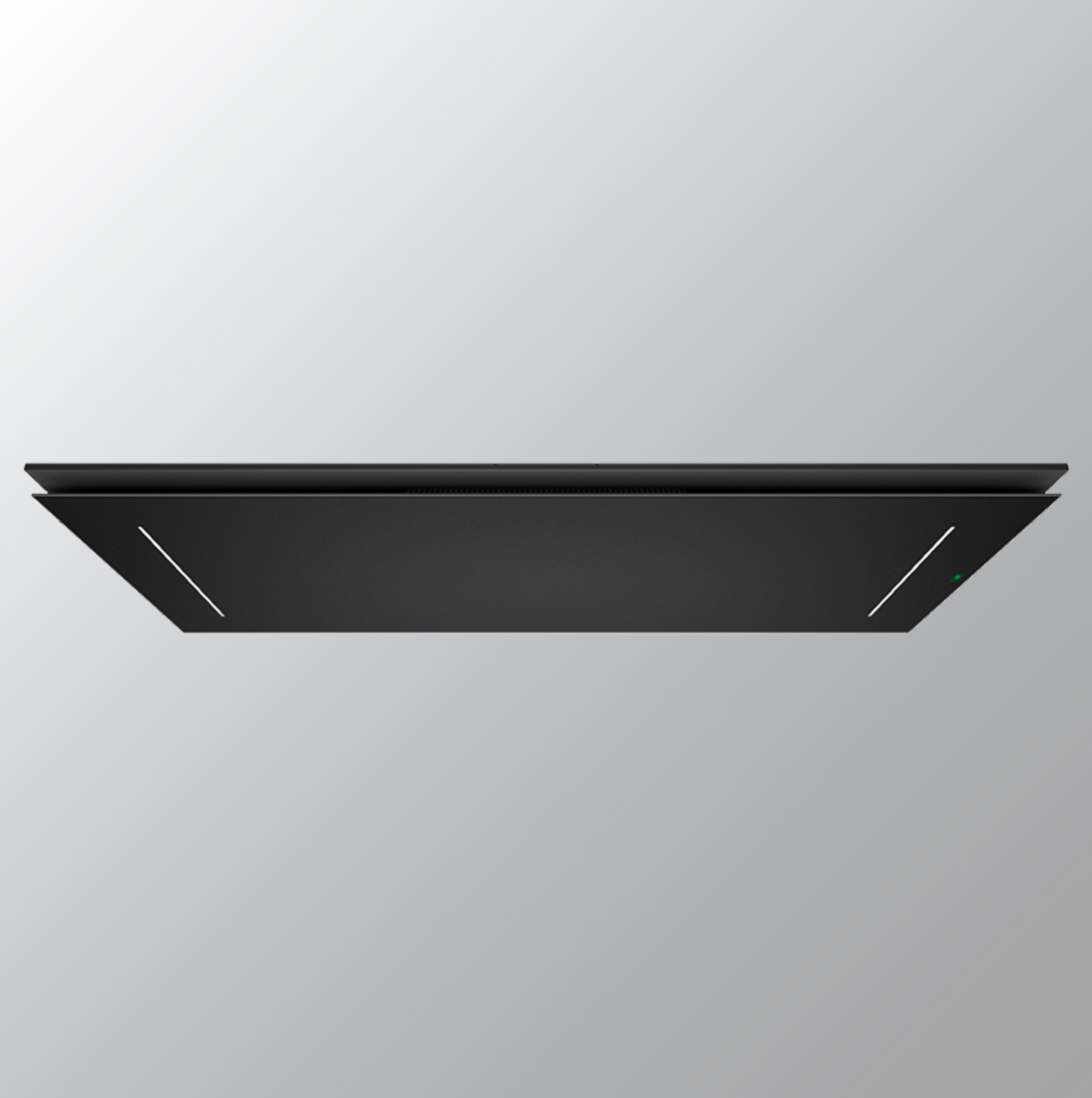 Blaupunkt 5DD72557 Black Glass Ceiling Hood: Whisper-Quiet & LED Light