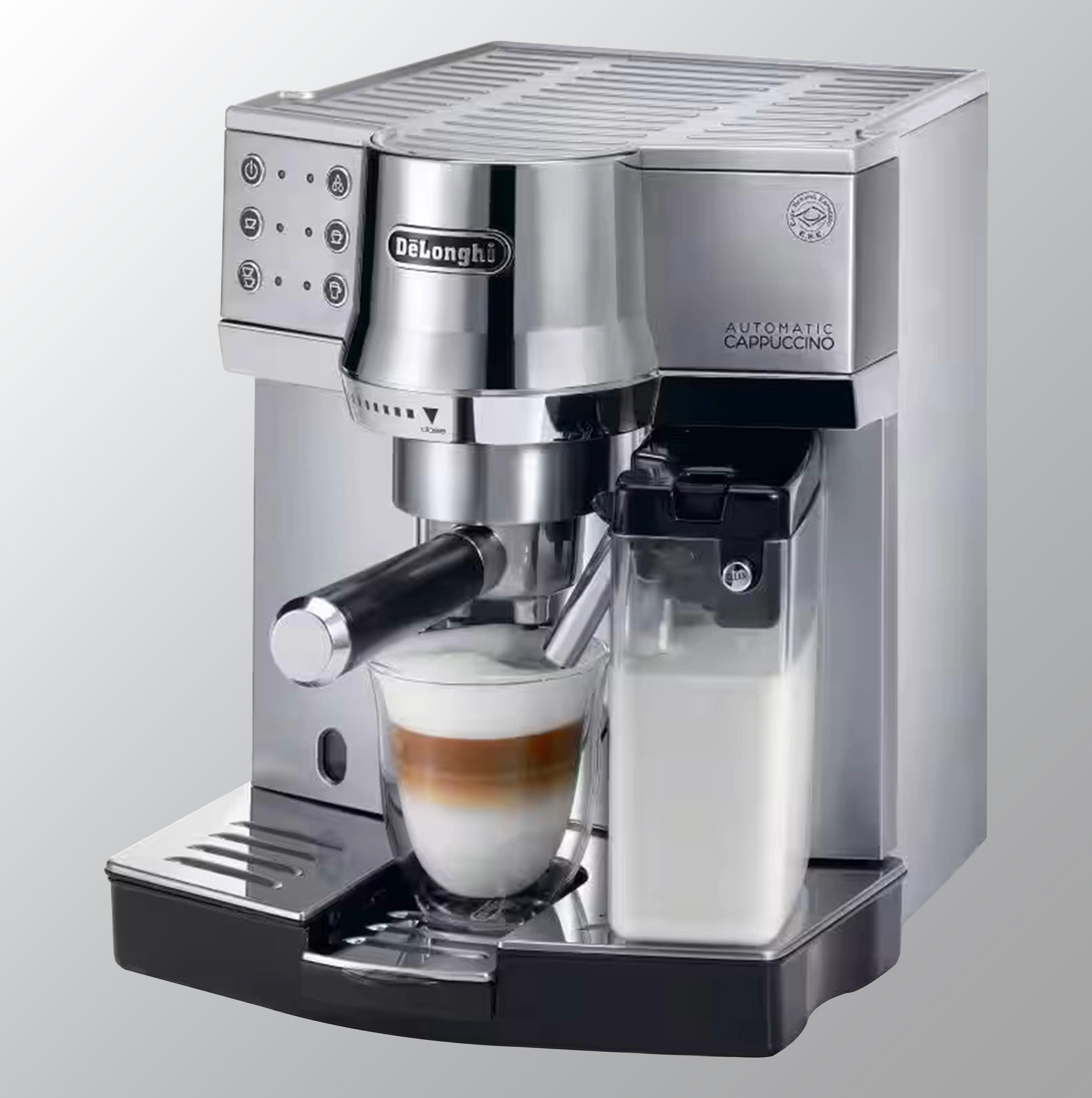DELONGHI EC 850.M Pump Espresso & Cappuccino Machine 1450W (Metallic)