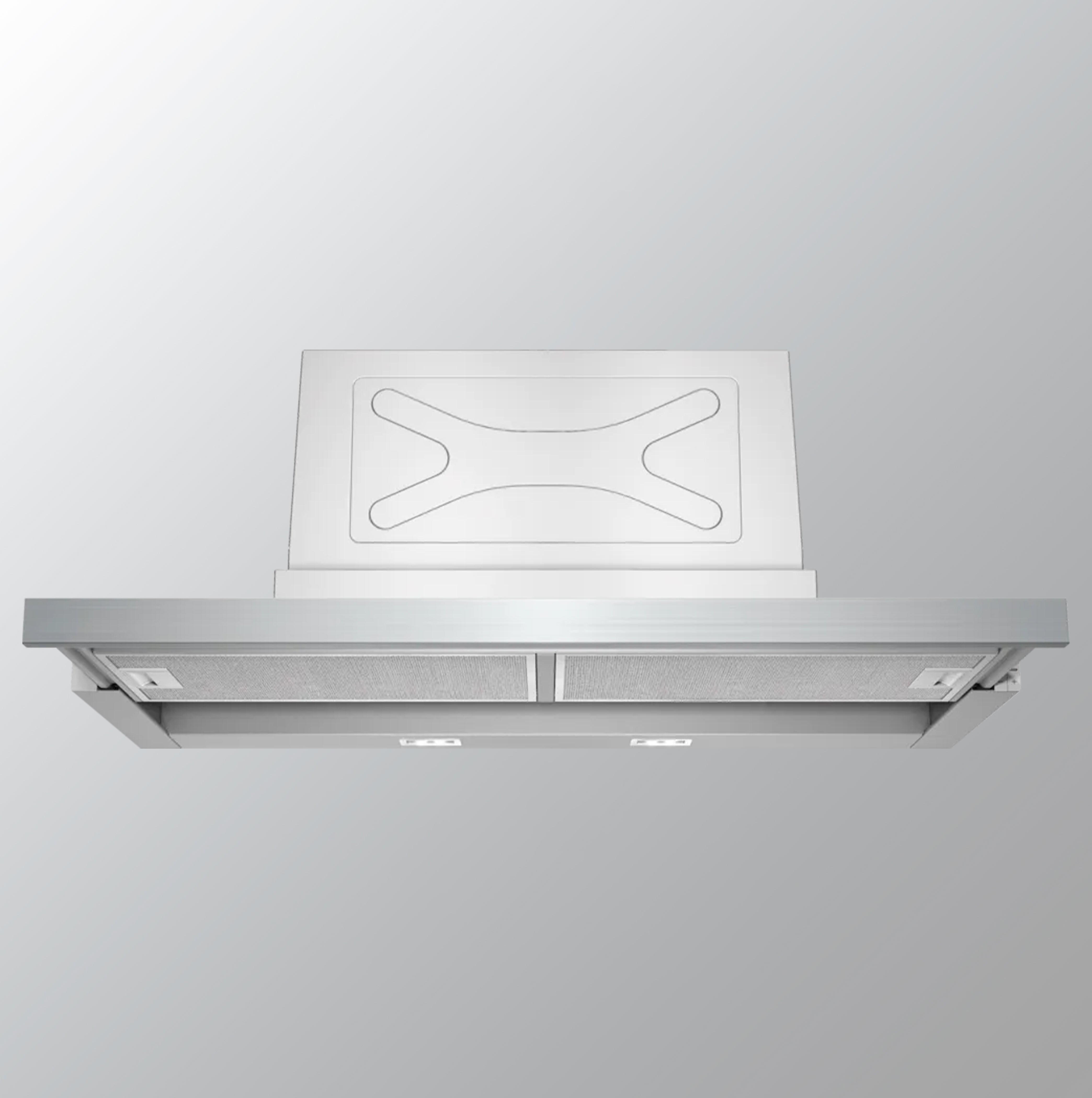 Siemens telescopic cooker hood 90 cm Silver metallic LI97SA530B