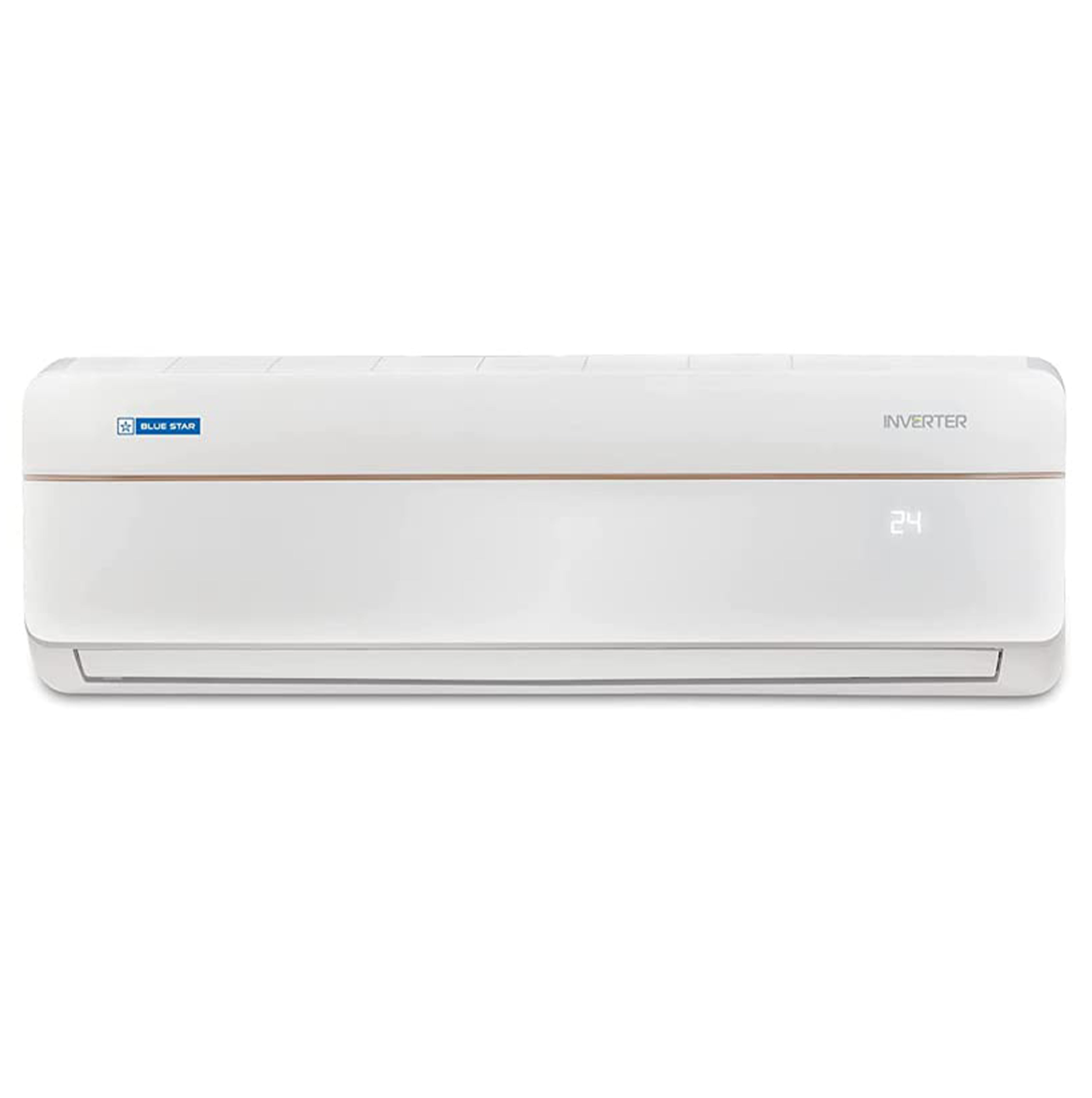 Blue Star 1.5 Ton 3 Star Inverter Split Ac (Copper, IA318VNU, 2022, Duo Finish (Matt-Gloss) White)