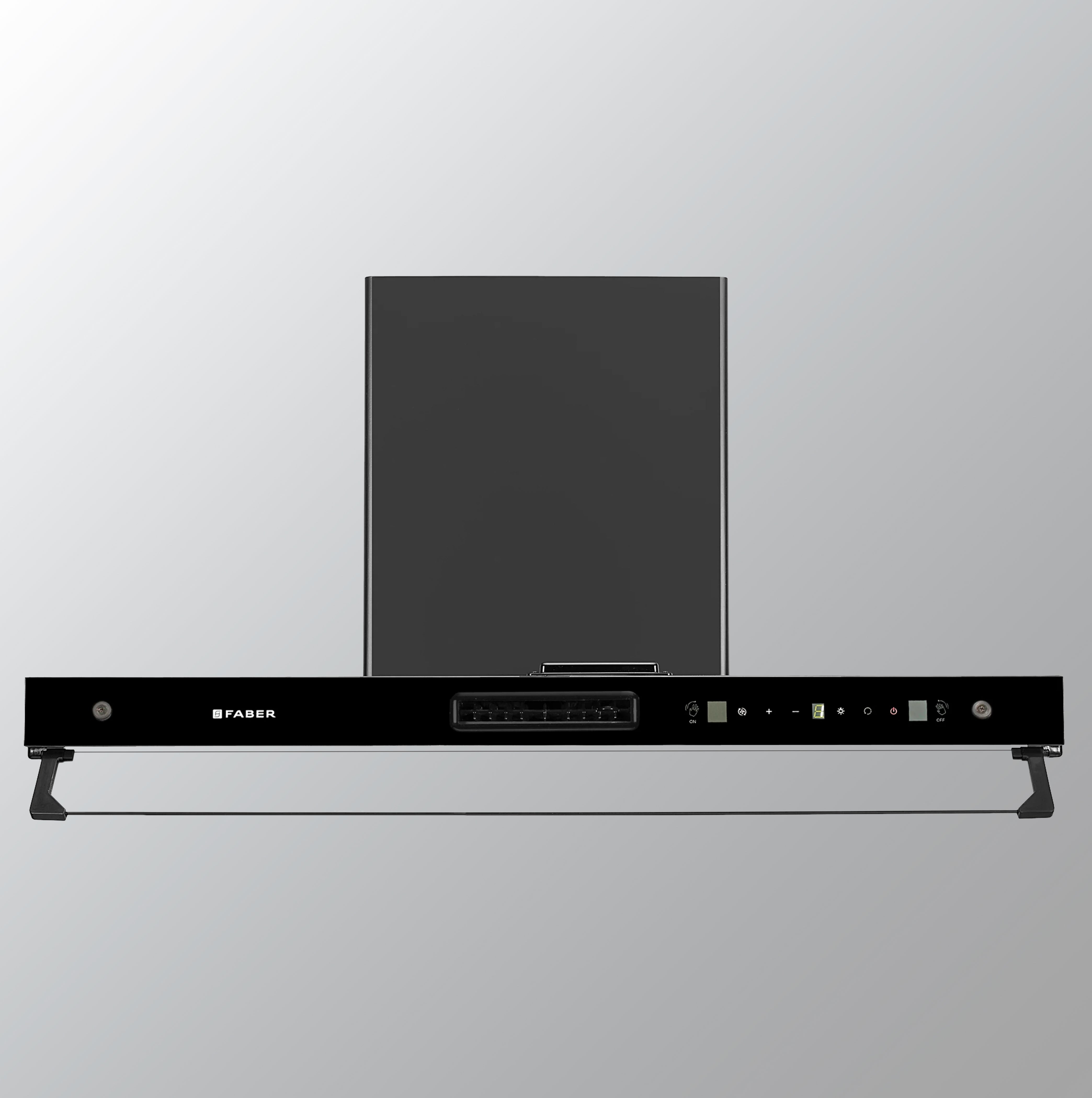 Faber 4in1 1325 m³/hr Filterless Autoclean 90cm Chimney|Air Purifier+Fan|Touch & Gesture Control|T-Shape|12Yr on Motor, 5Yr Comprehensive Warranty by Faber|HOOD AEROSTATION ELITE FL HC TC BK