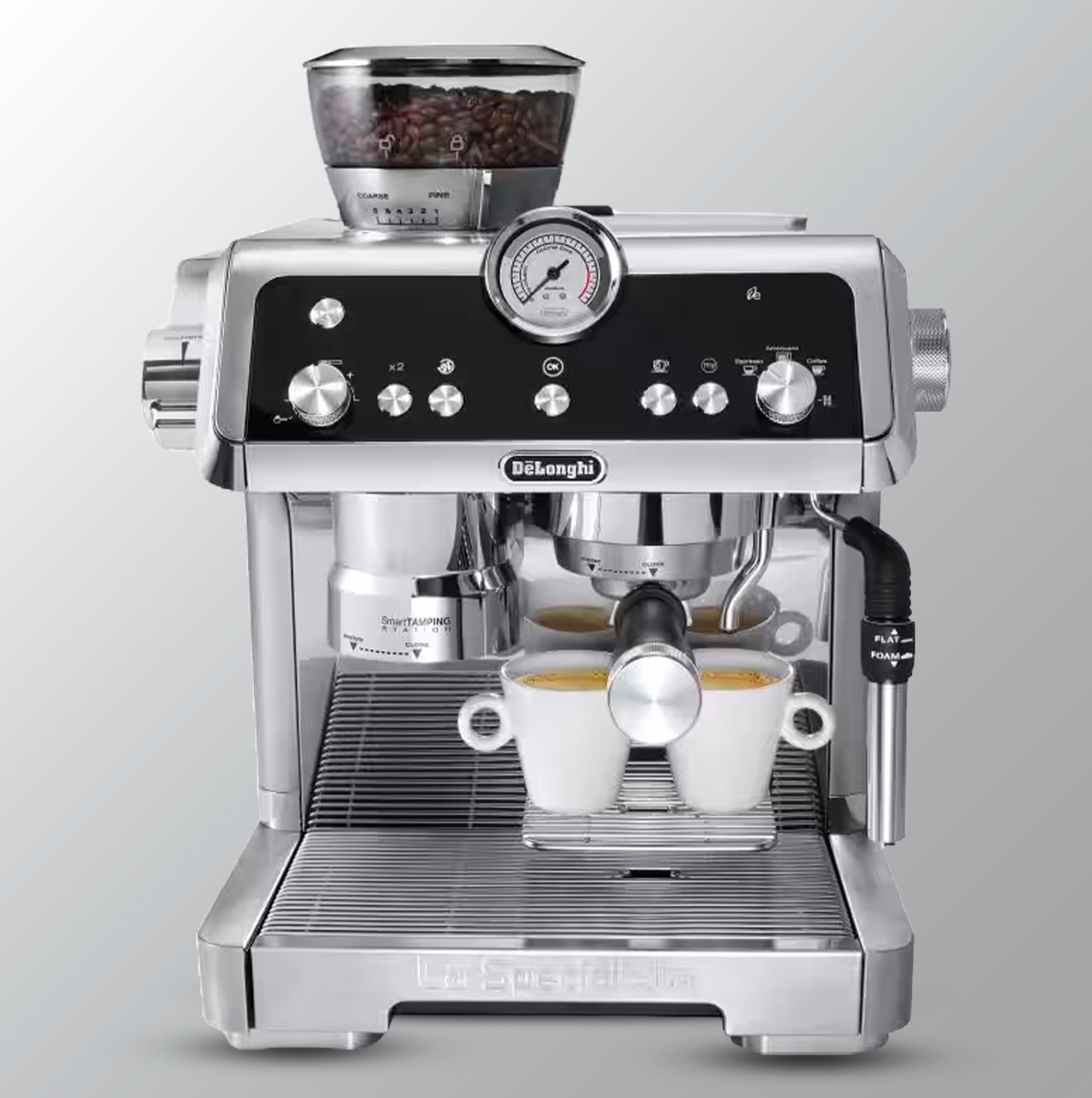 DELONGHI EC9335 Pump Espresso Coffee Maker (Silver)