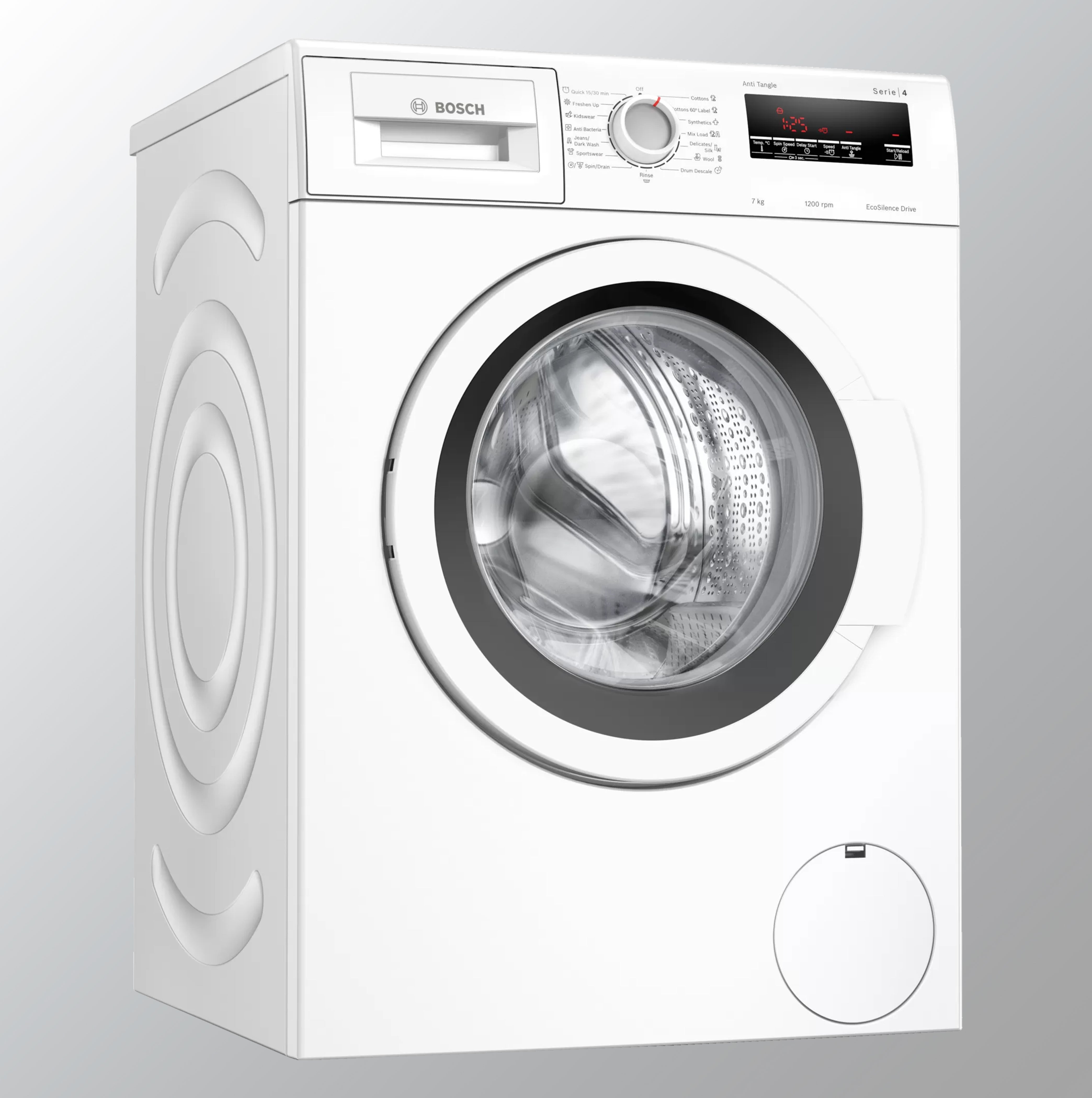 Bosch 7 kg 5 Star Inverter Touch Control Fully Automatic Front Loading with In-built Heater (WAJ2416WIN, White)