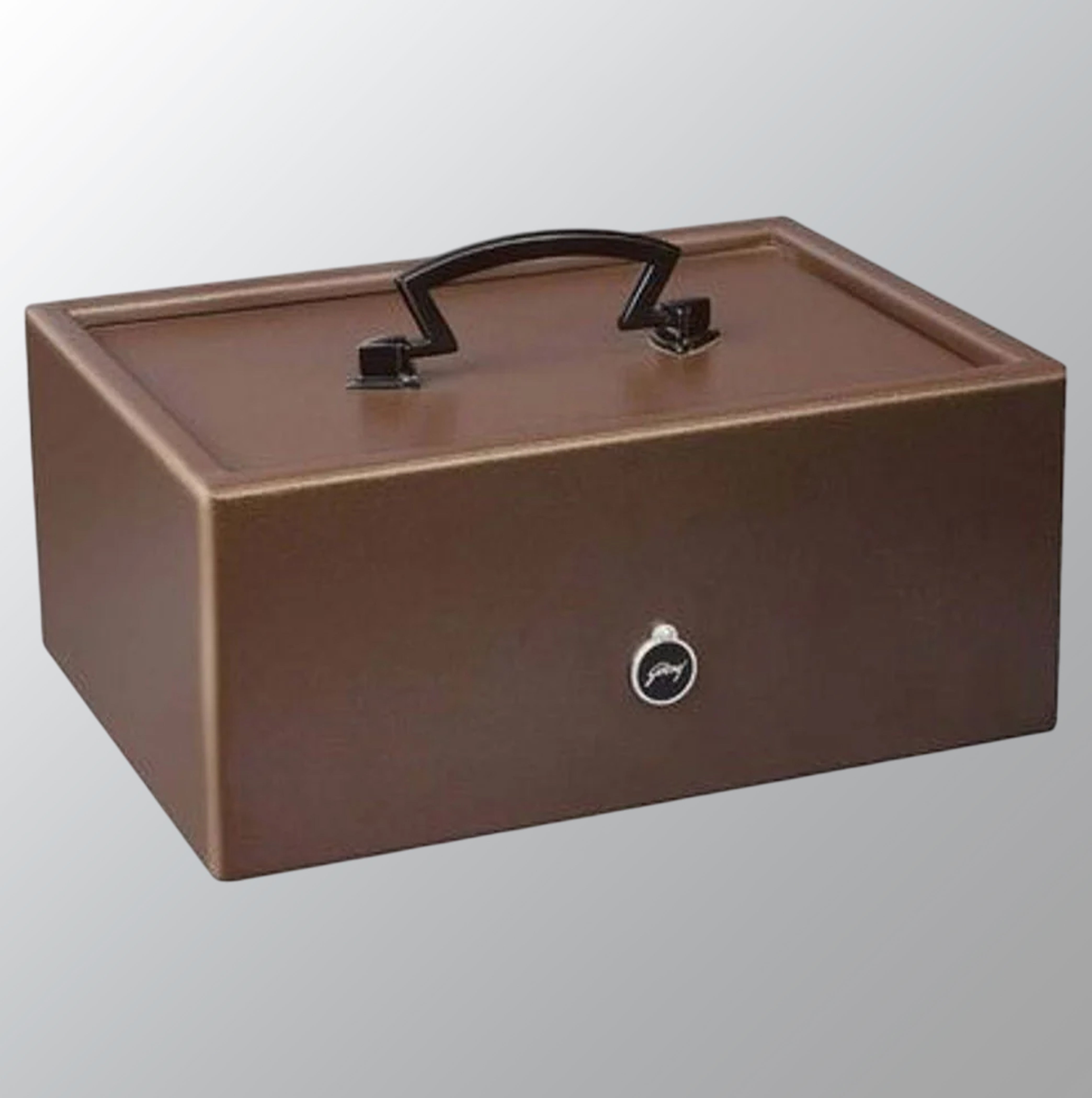 Godrej Aluminium Cash Box with Coin Tray