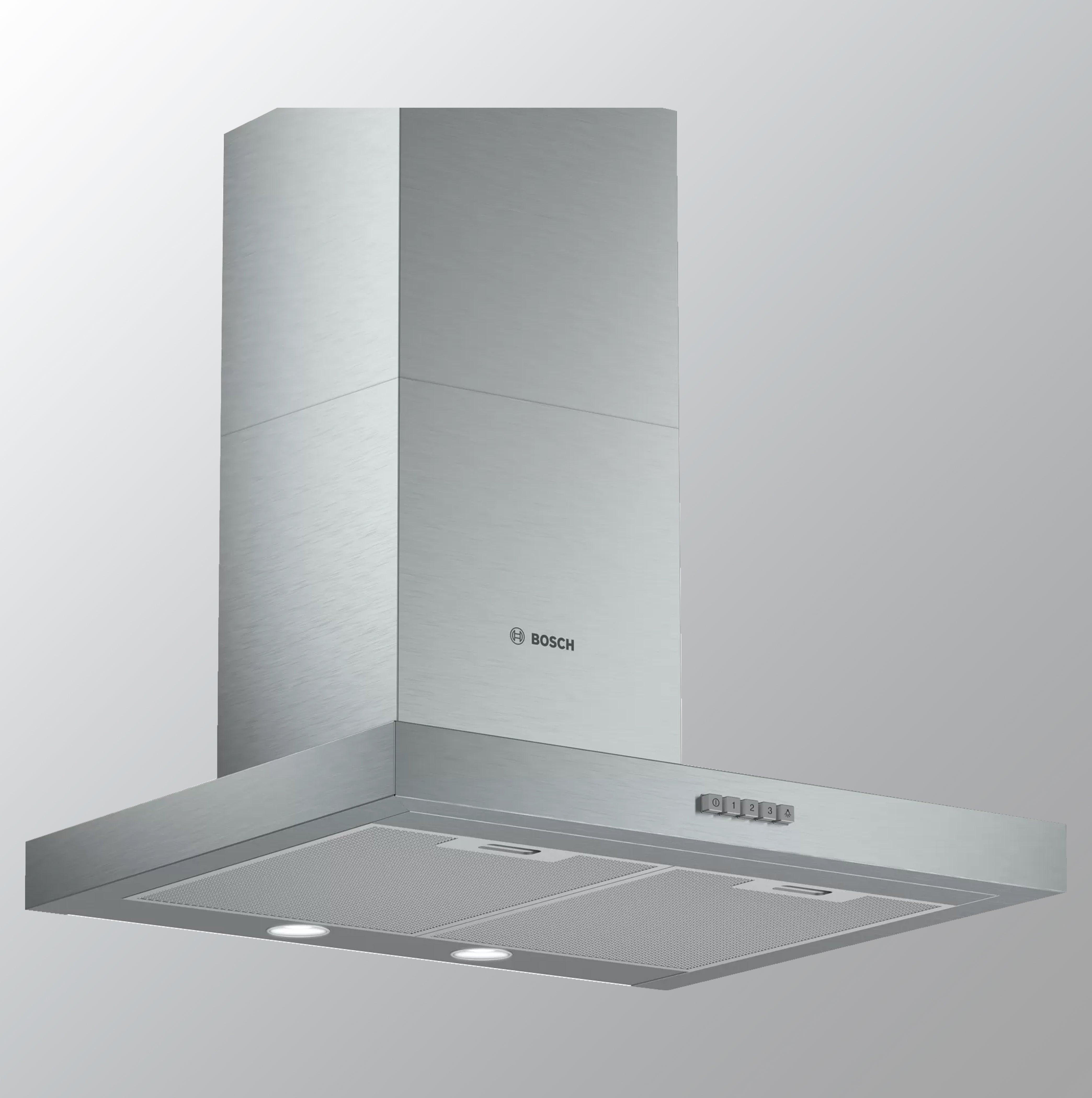 Bosch Serie|2 Wall Mounted Hoods Chimneys 60 cm Stainless Steel DWB65BC50I