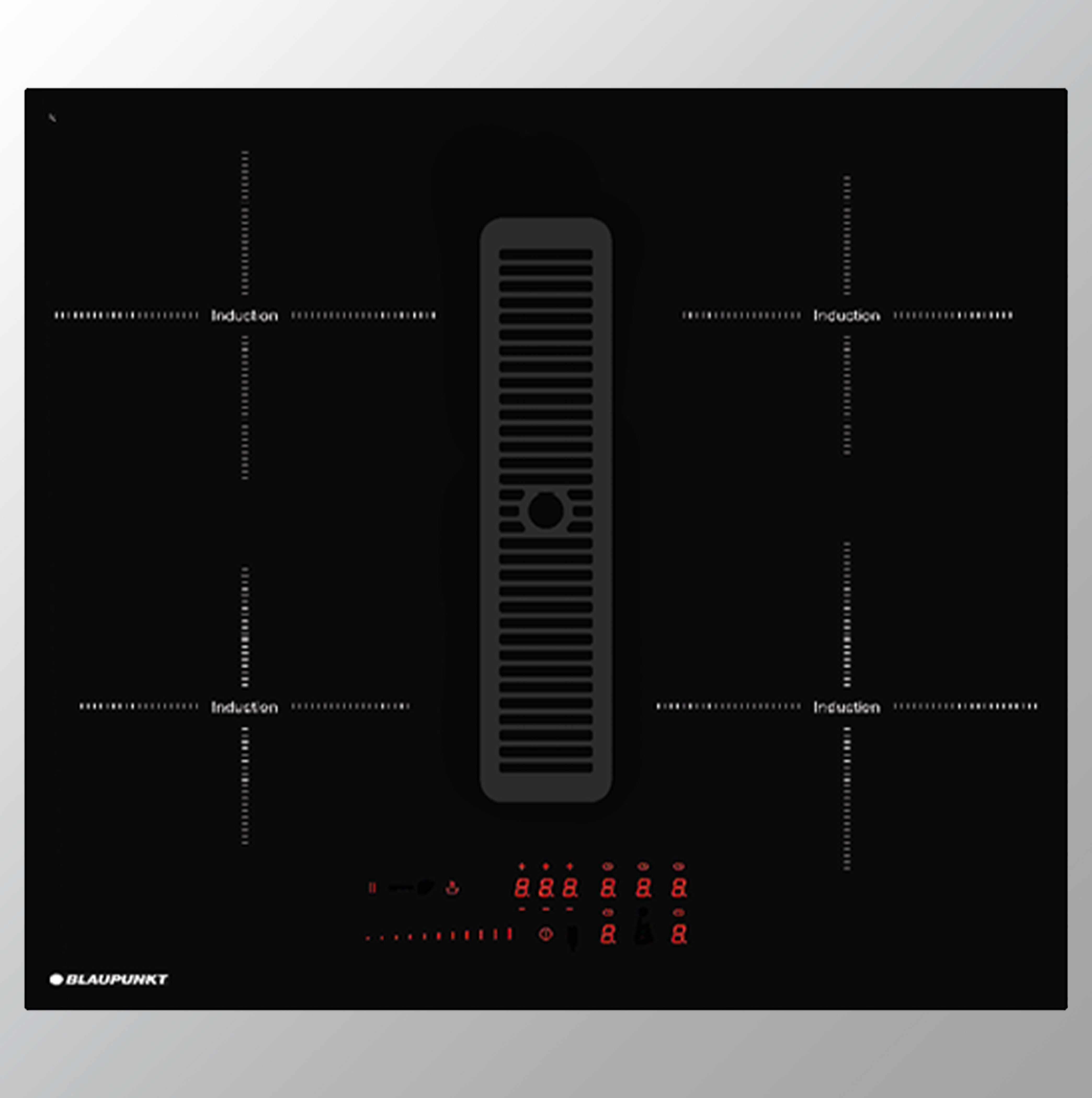 Blaupunkt 5IX60290 Induction & Extractor Fan Combo, 11 Power Levels, Touch Control