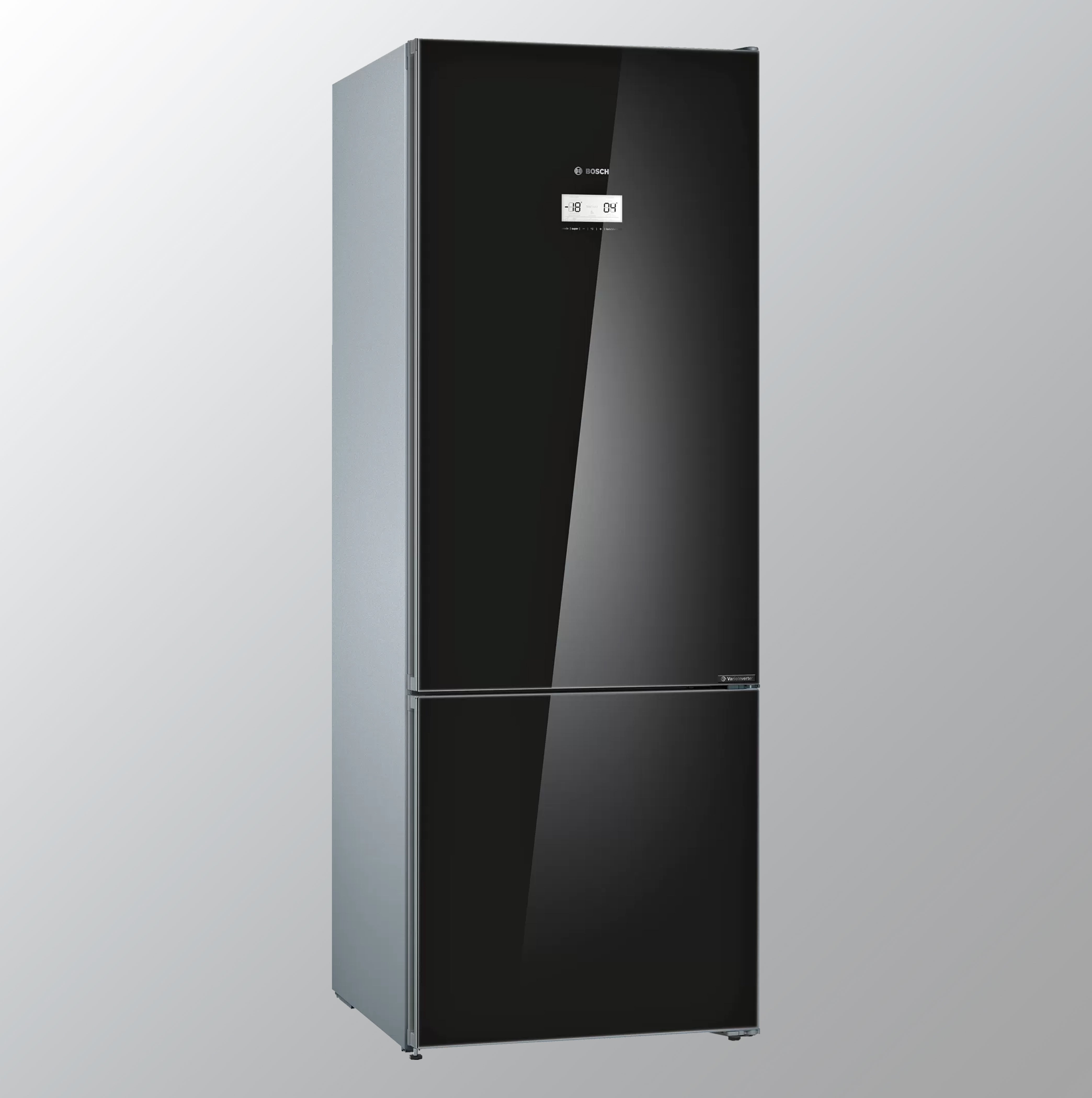 Bosch 559 L 2 Star Inverter Frost Free Double Door Refrigerator (Series 6 KGN56LB41I, Black, Bottom Freezer)