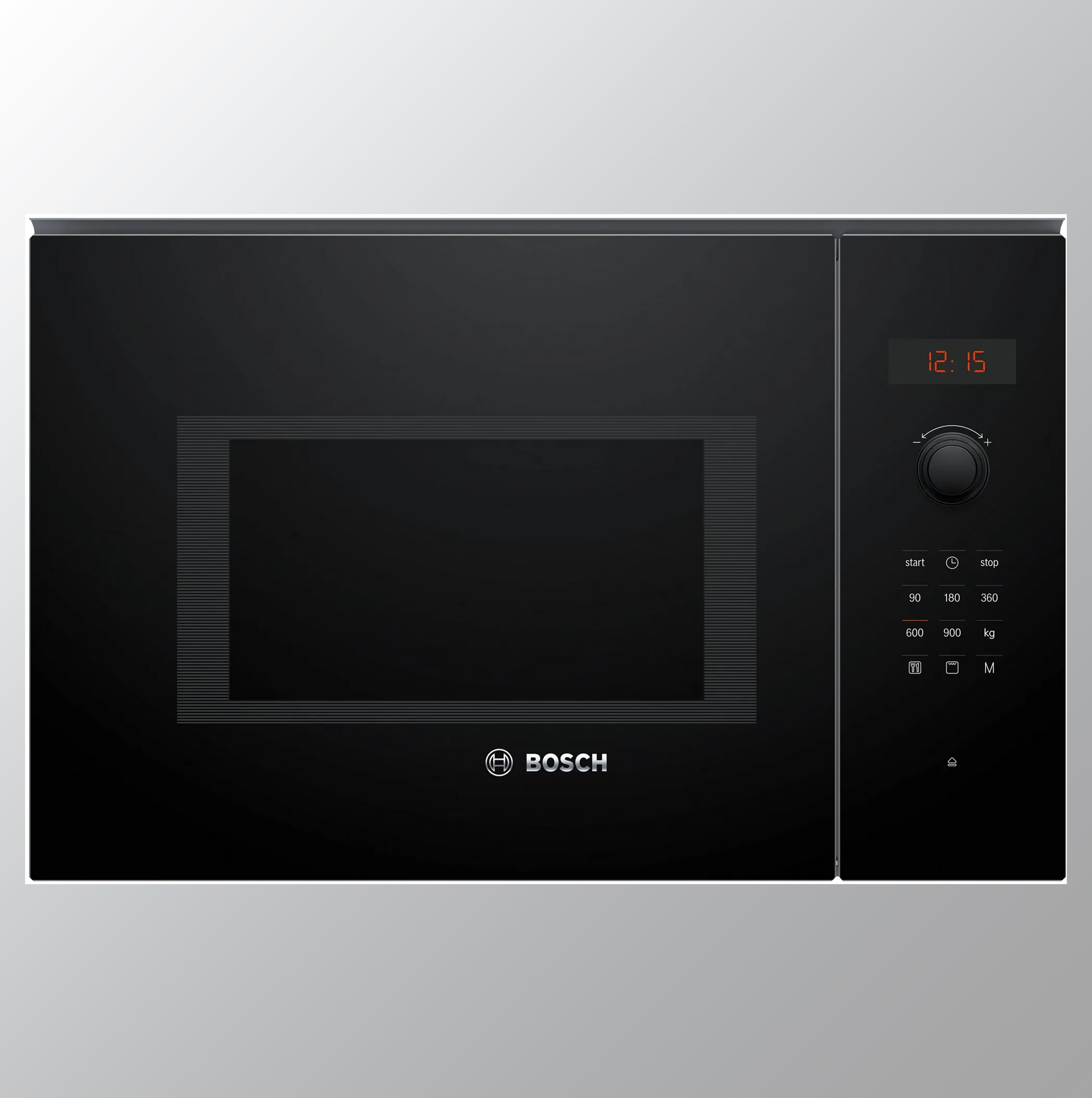 Bosch 25 Litre Series 6 Built-In Microwave Oven Stainless Steel Microwave Oven (BEL553MB0I,Black)