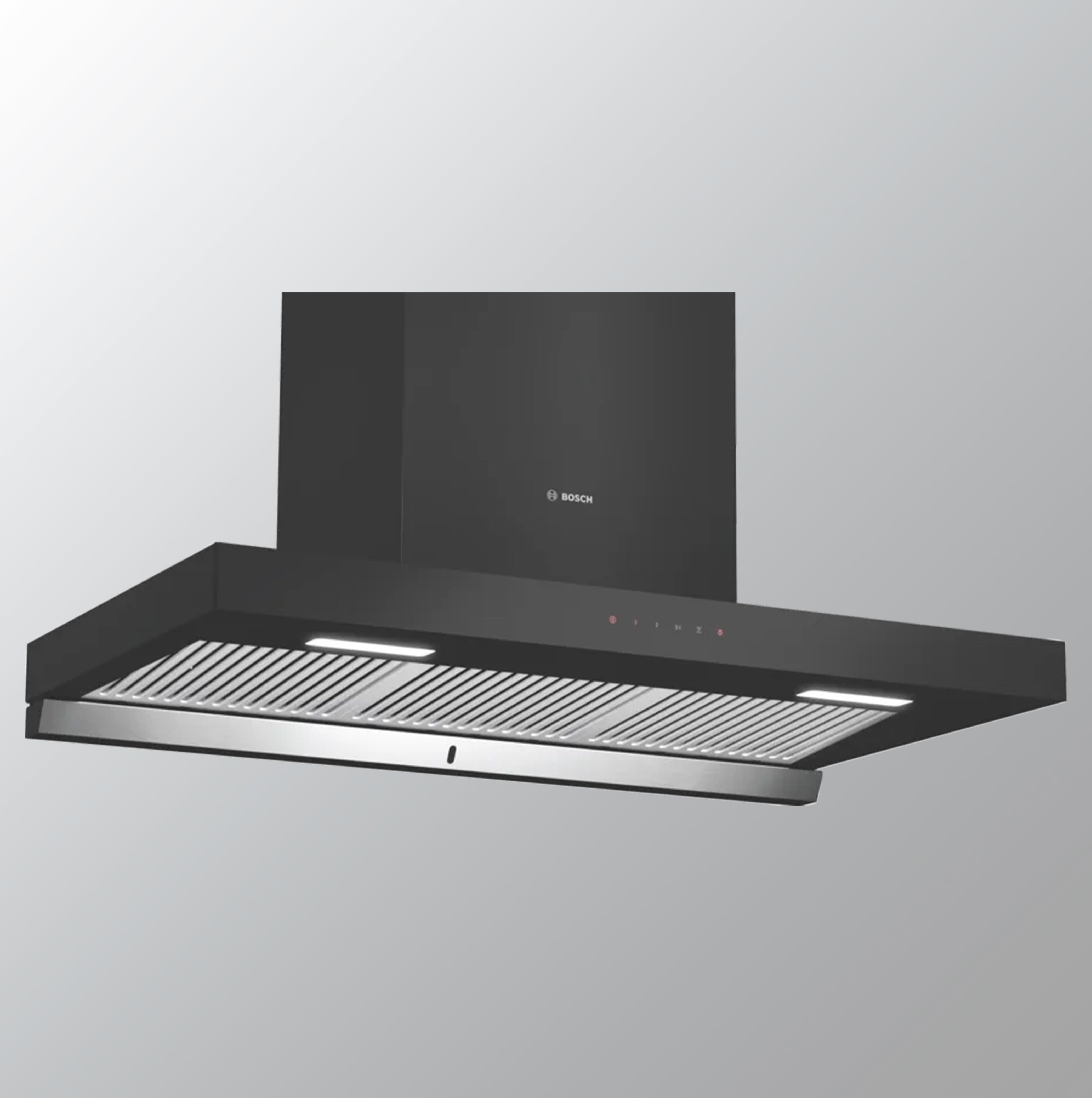 Bosch Chimney Wall Mounted Touch Control Auto Clean Series DWBA98G60I BLACK 90CM