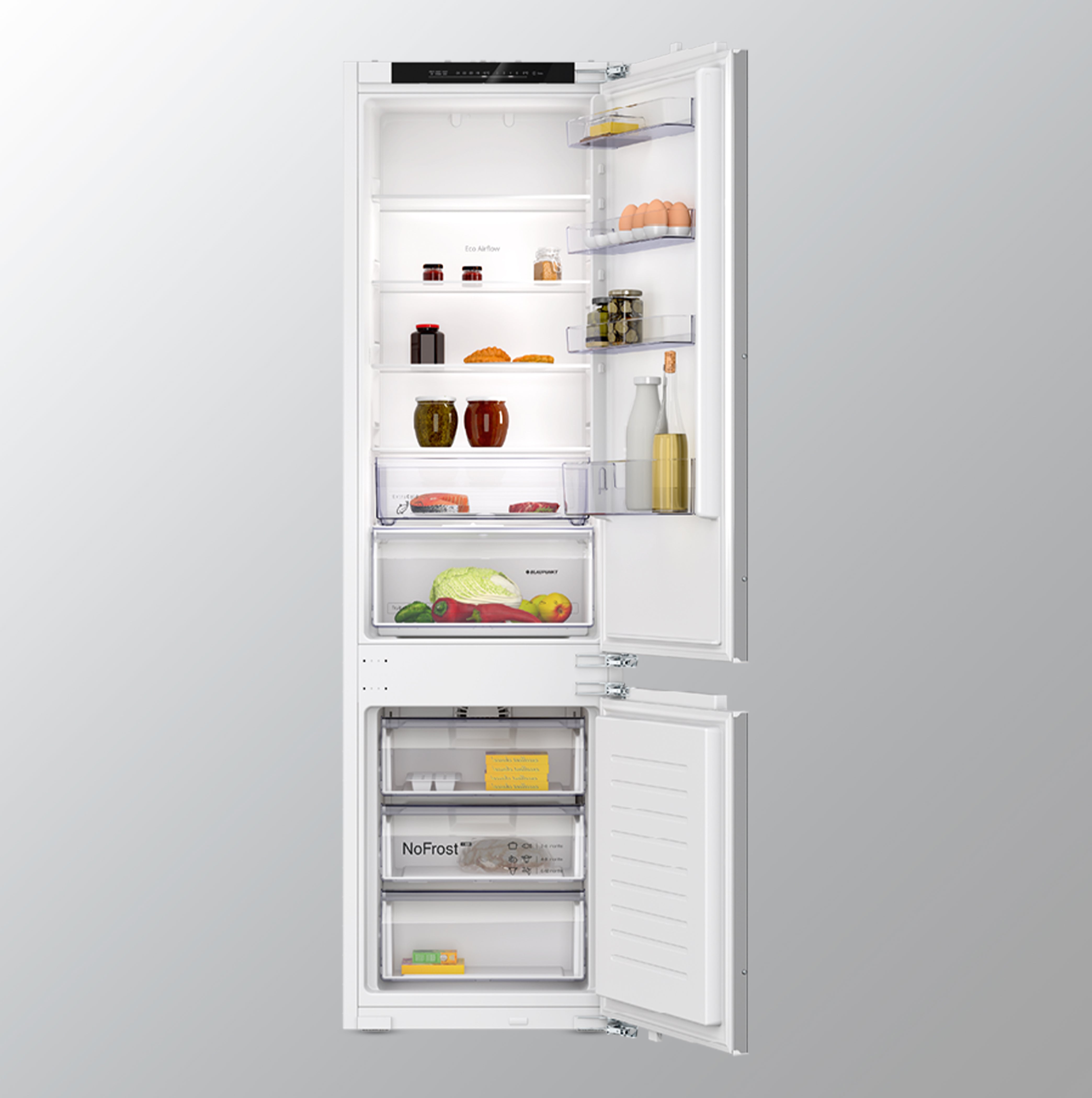 Blaupunkt 5CR296FD0 289L Freezer: 35dB Noise, 7.5kg Freezing Capacity in 24 Hours