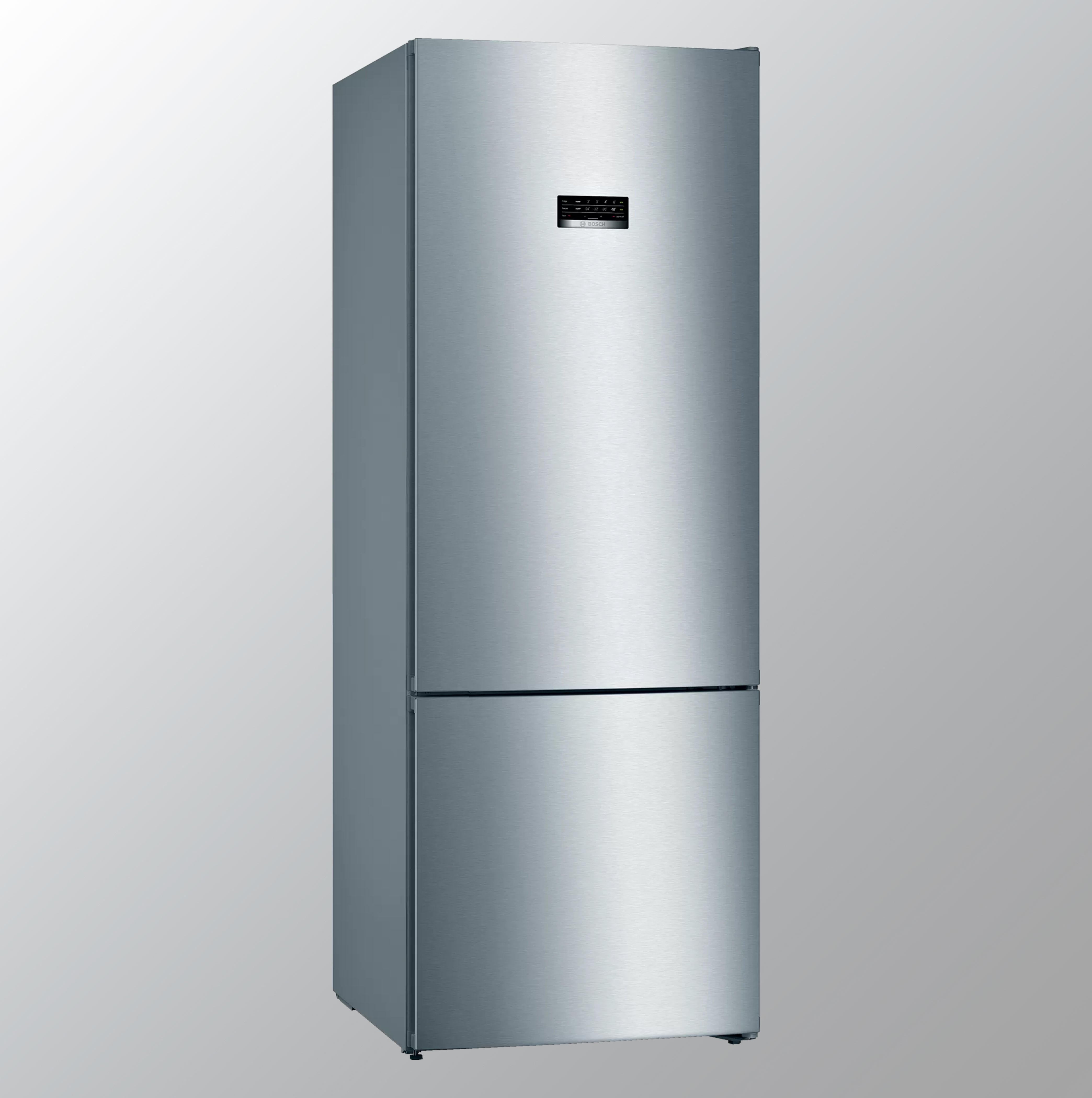Bosch 559 L 2 Star Inverter Frost Free Double Door Refrigerator (Series 4 KGN56XI40I, Inox-easyclean, Bottom Freezer)