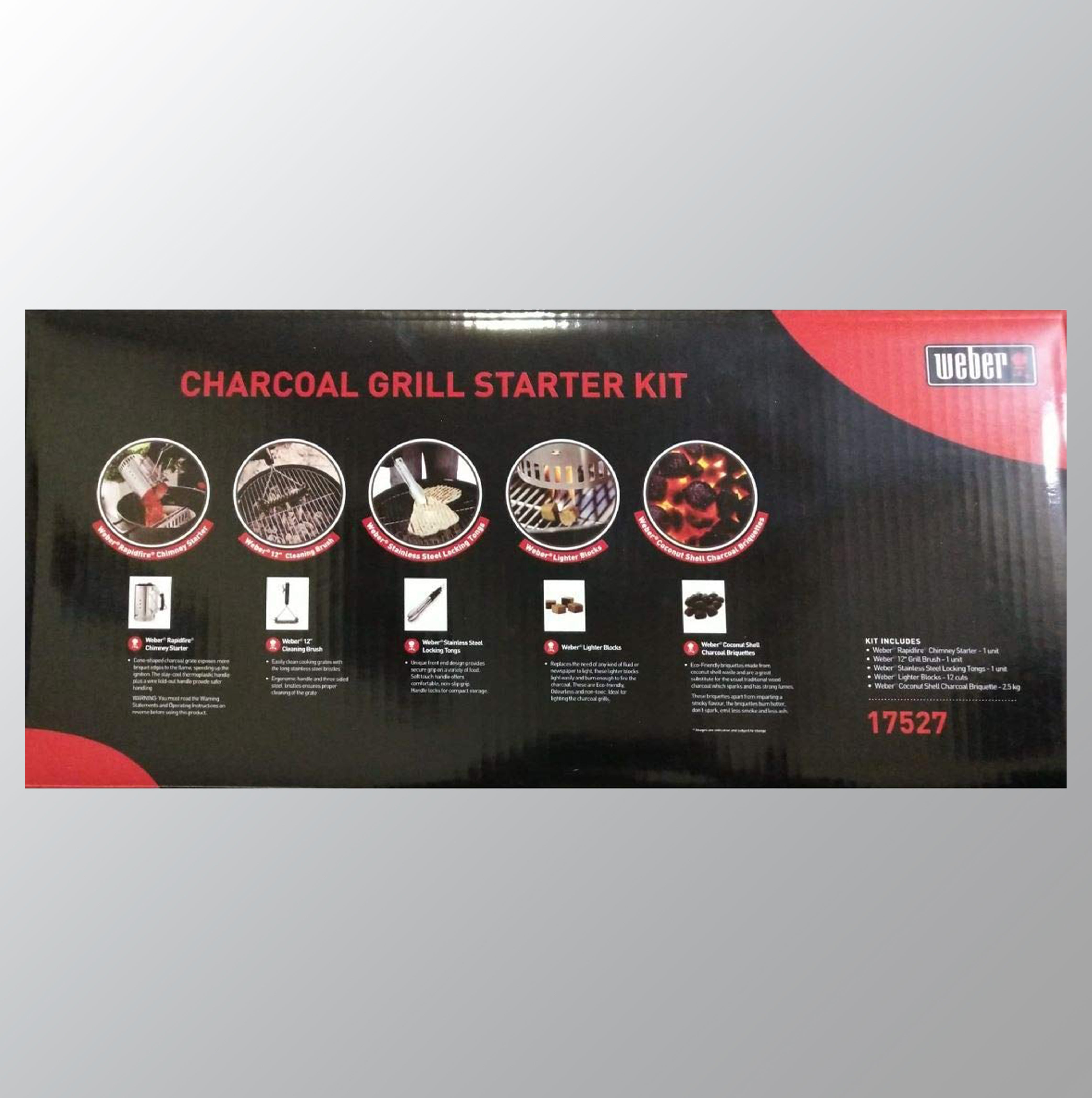 Weber Charcoal Starter Kit 17527