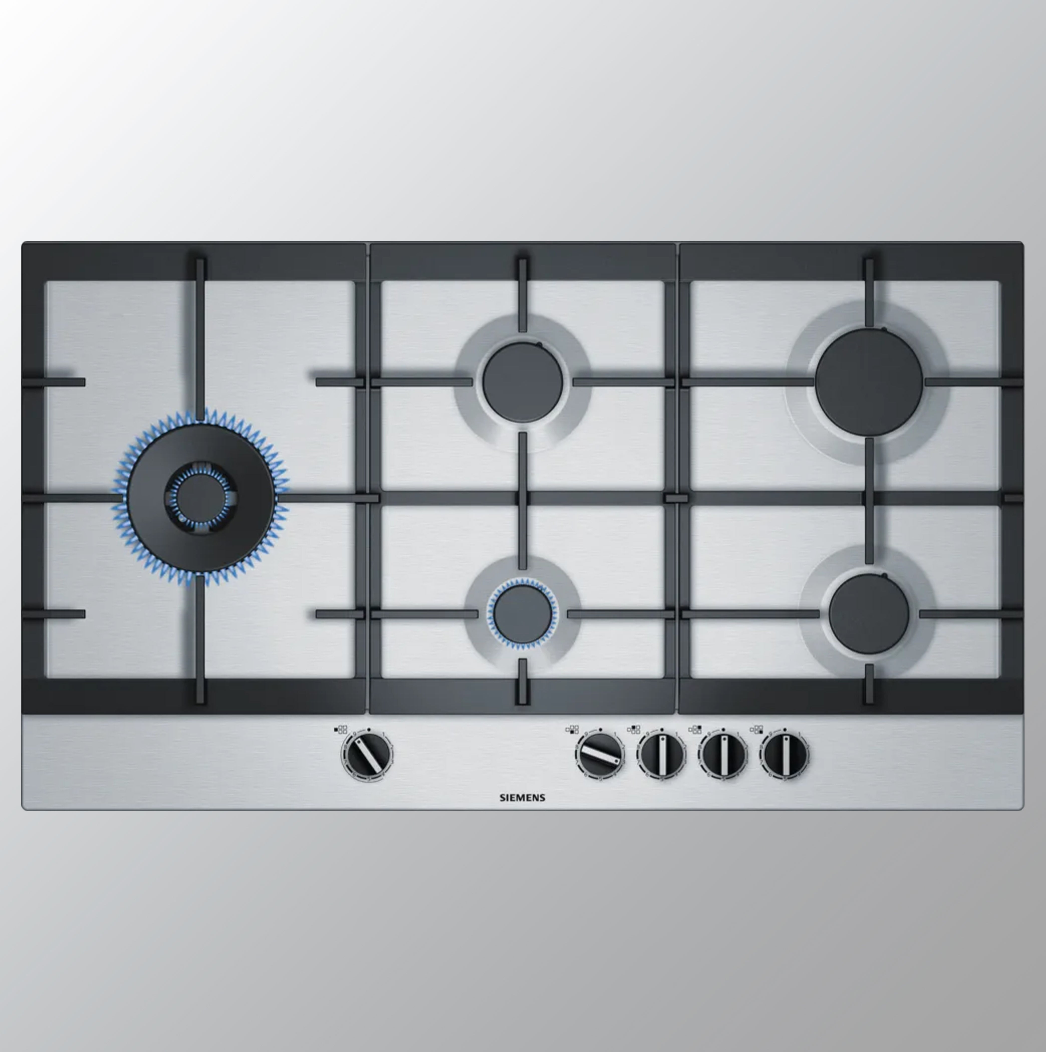 Siemens EC9A5SB90/EC9A5SB90I iQ500 gaskookplaat 90 cm inox hob