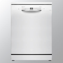 Bosch Series 6 SMS6IKW01I 14 Place Setting Freestanding Dishwasher | White | Home Connect