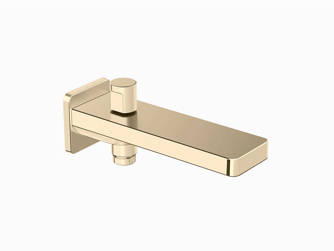 kohler K-23511IN-AF Bath spout with diverter in french gold