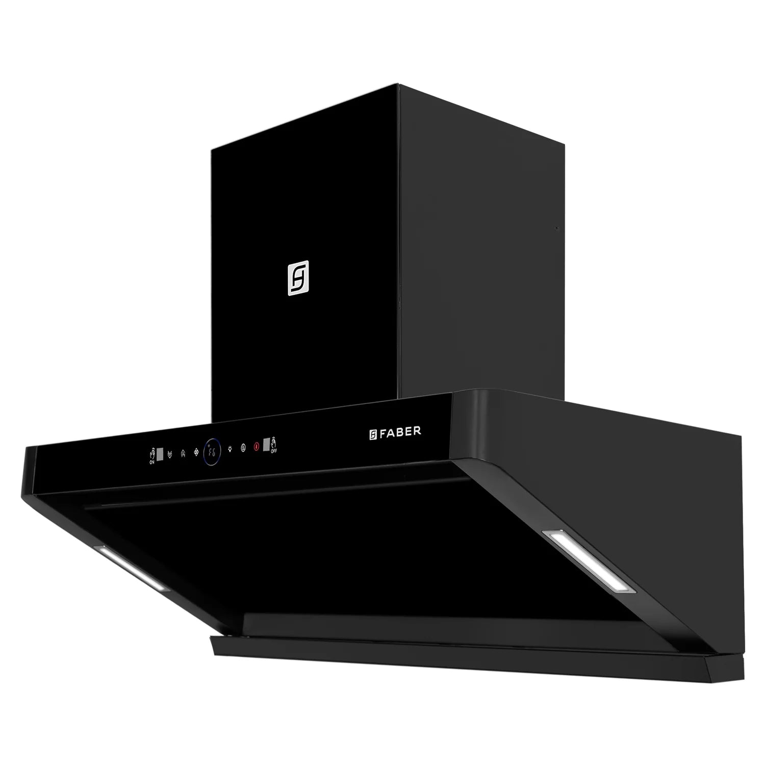 Faber 90cm Autoclean Filterless Hood Apollo FL HC BLDC BK IN
