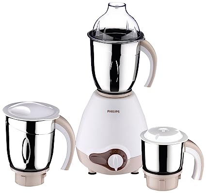 Philips Collection HL1646 600-Watt 3 Jar Vertical Mixer Grinder