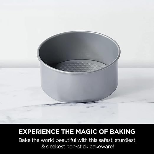 Meyer Bakemaster  Non Stick Loose Base Cake Tin 47339 20cm Grey