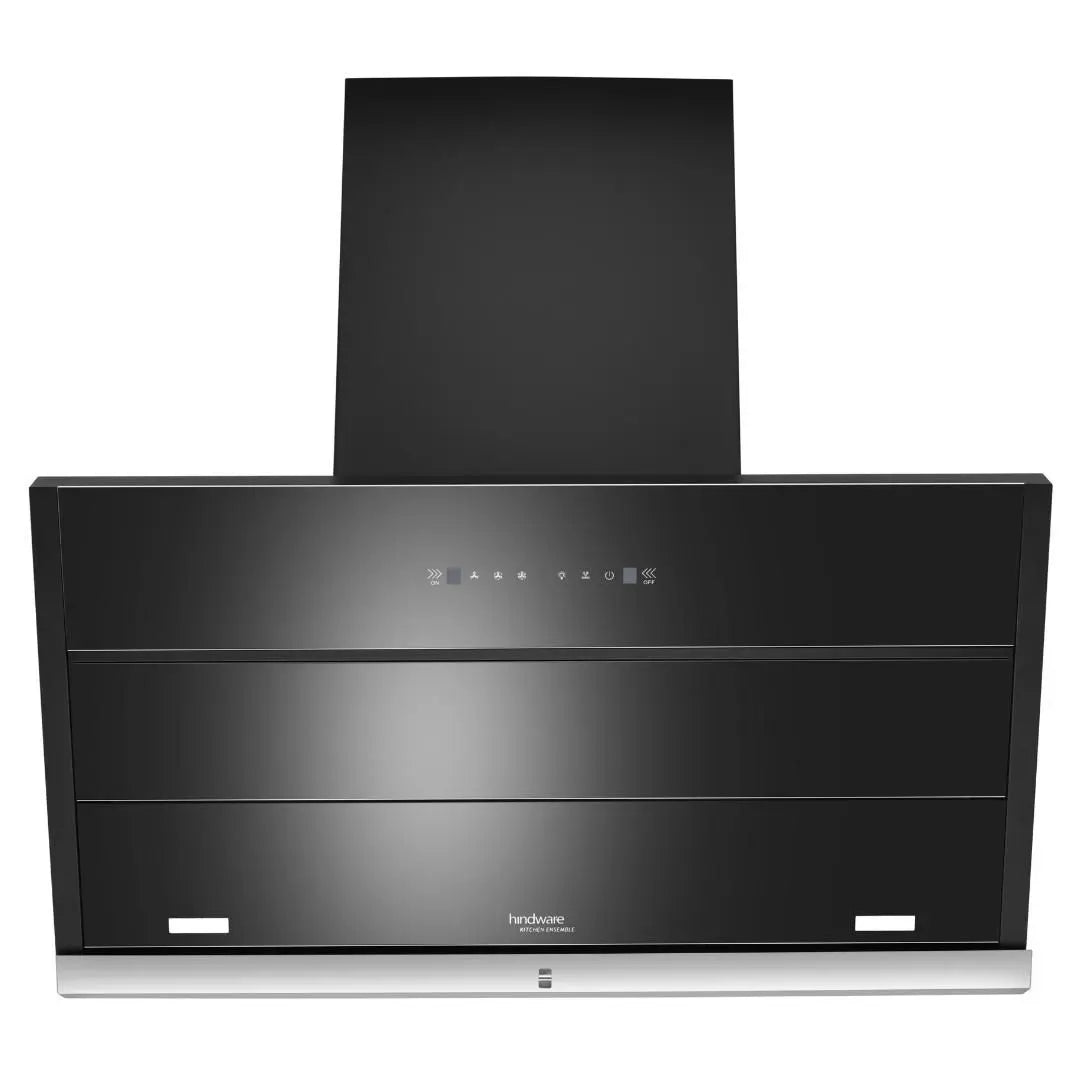 Hindware Wall Mount Chimney MAPLE 90 BLK Auto Clean