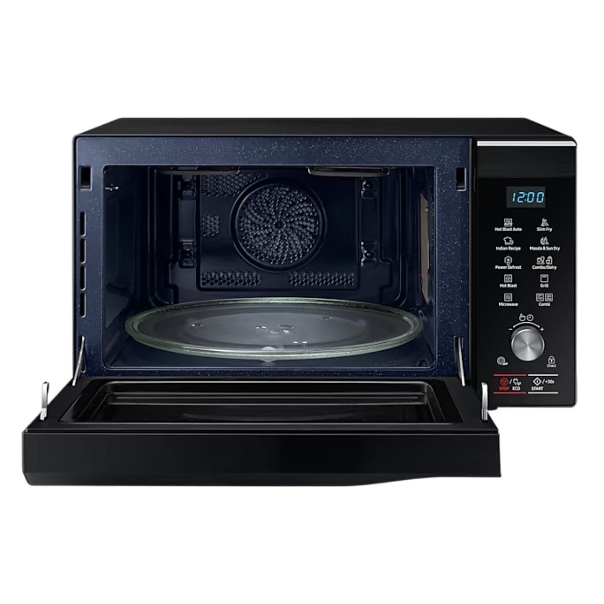 Samsung 32 L Convection Microwave Oven (MC32A7056CK/TL, Black, Slimfry)