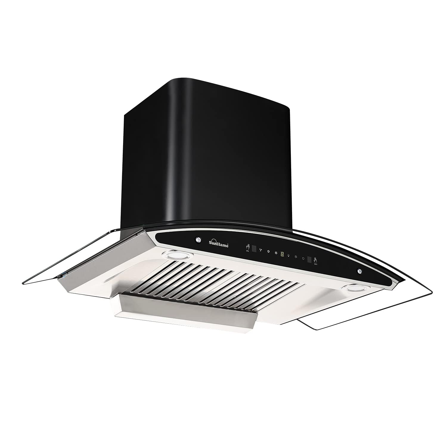 Sunflame Chimney Innova 90 Auto Clean DX BK Gesture Control