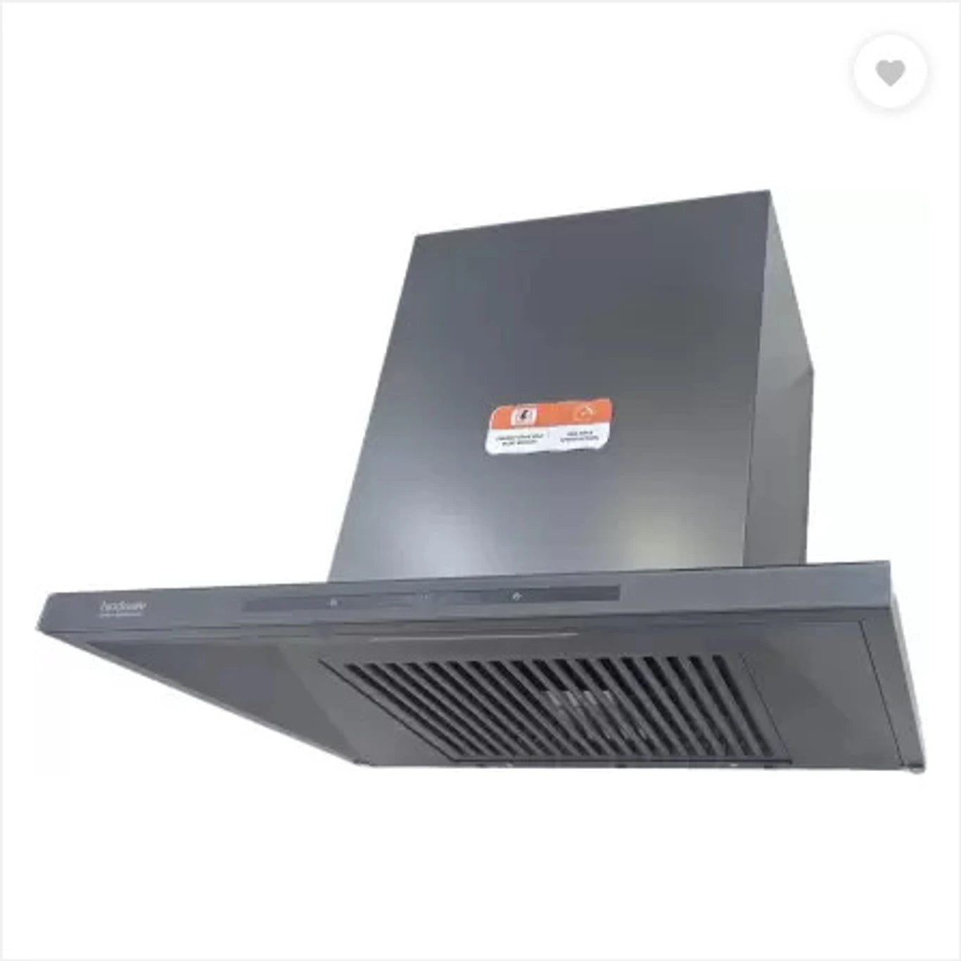 Hindware Imelda 75CM | Slim Body Filterless | MaxX Suction 2000 m³/hr* | BLDC Motor | Auto Clean Wall Mounted Grey 2000 CMH Chimney