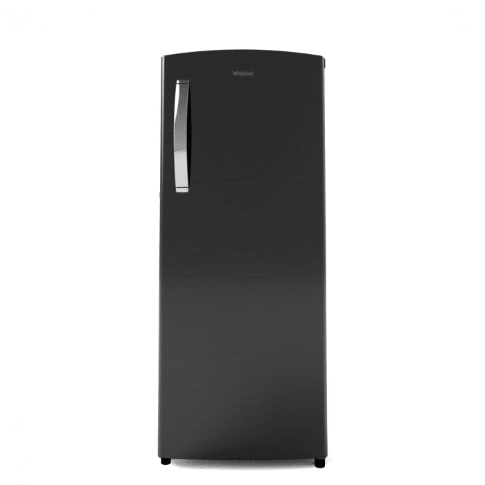 Whirlpool Icemagic Pro 200L Single Door Refrigerator ( New Crescent Door Design with Breathe Arc Handle , 4 Star , Steel Onyx , 10 years warranty )