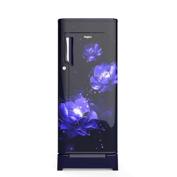 Whirlpool Icemagic Powercool 200L Single Door Refrigerator ( No.1 in Icemaking , 3 Star , Sapphire Abyss , 10 years warranty )