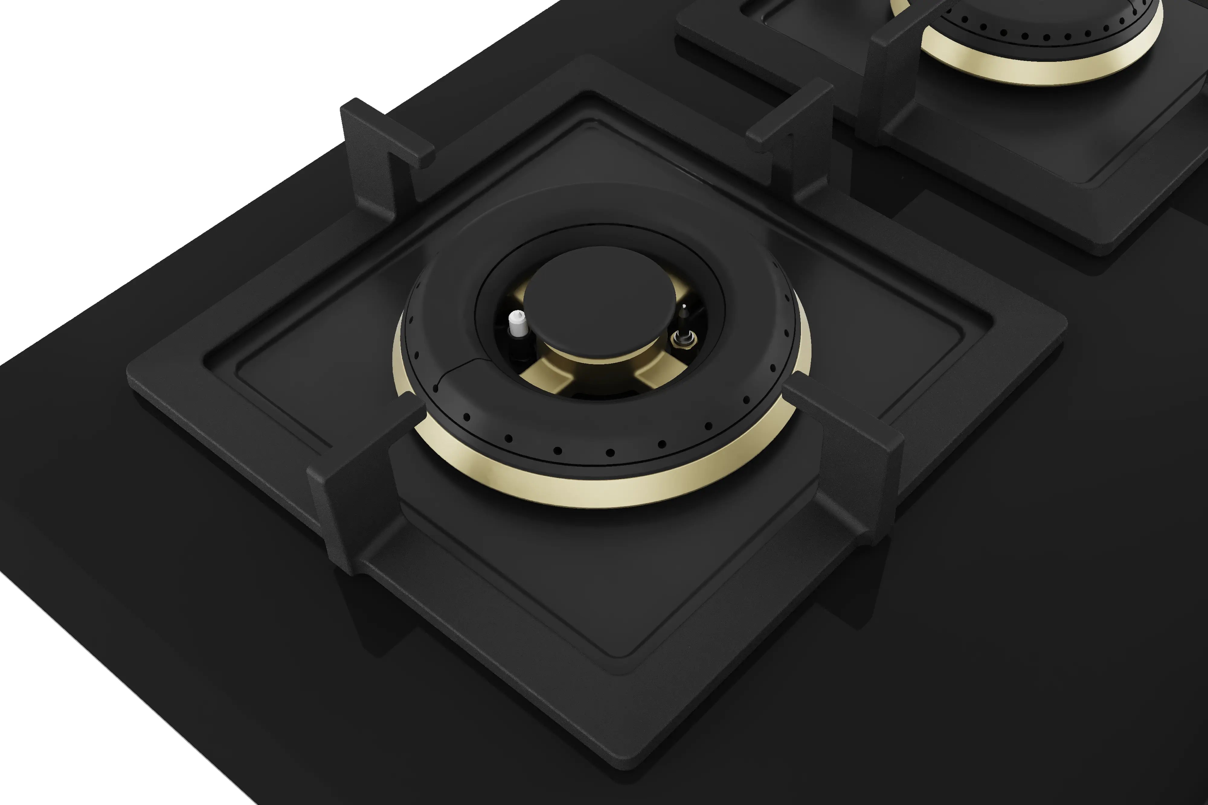 Bosch DWA68IJ60I 60cm Chimney + PNH6B6F20I 60cm 4 Burner Hob Combo