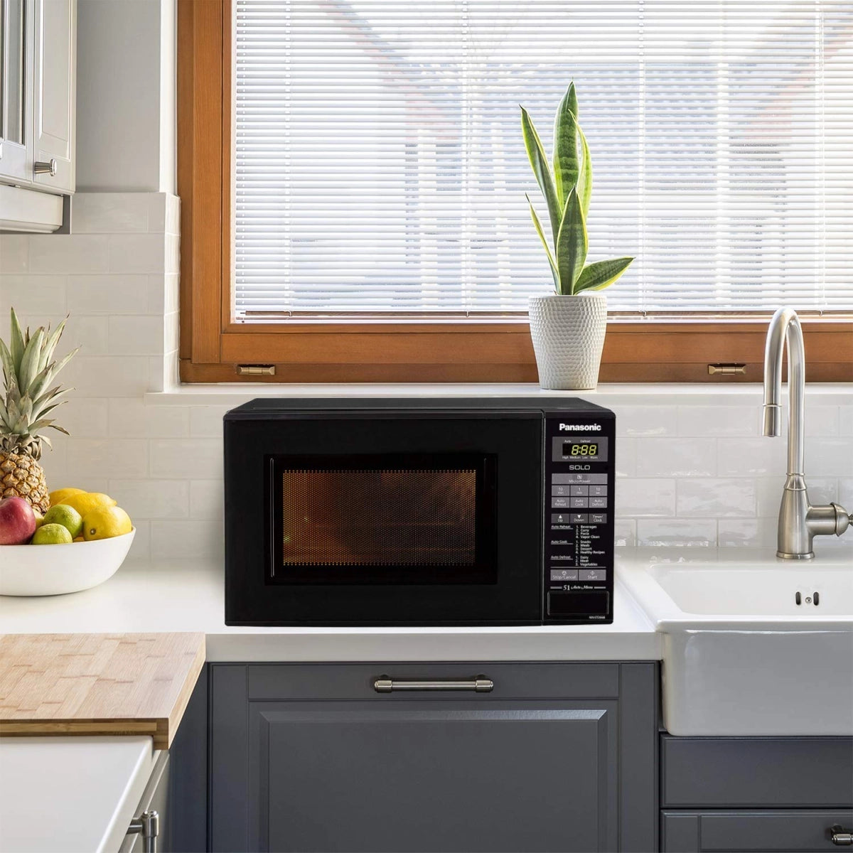 Panasonic 20 L Solo Microwave Oven - NN-ST266BFDG