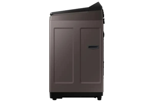 Samsung 8.0 kg Ecobubble 5 Star Fully Automatic Top Load Washing Machine with Wi-Fi (WA80BG4546BRTL Rose Brown)