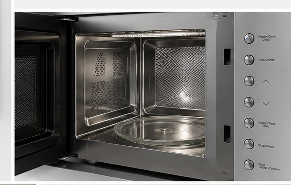 Hafele MARIA 28 28L Built-in Microwave with Grill | Glass & Steel