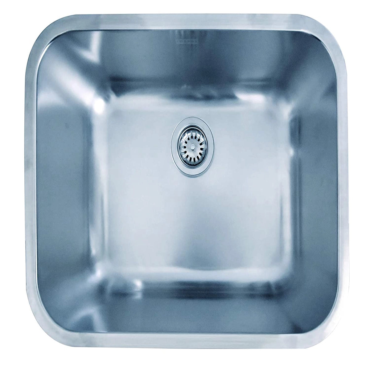 FRANKE Artisan RSX 210-55 3 1/2" WWK ND NOF NTH FRL Stainless Steel, Single, Bowl Sink (Silver, Satin Finish)