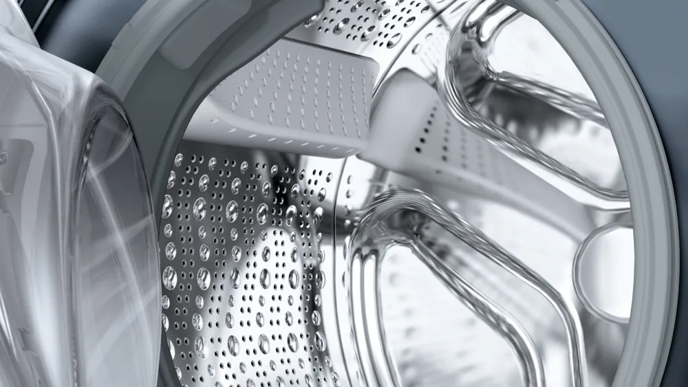 SIEMENS 8 kg Fully Automatic Front load Condenser Tumble Clothes Dryer WP34A20PIN, Silver Inox,