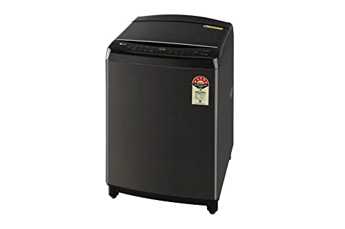 LG 10.0 Kg Inverter Wi-Fi Fully-Automatic Top Loading Washing Machine (THD10SWP, Platinum Black,Stainless Steel)