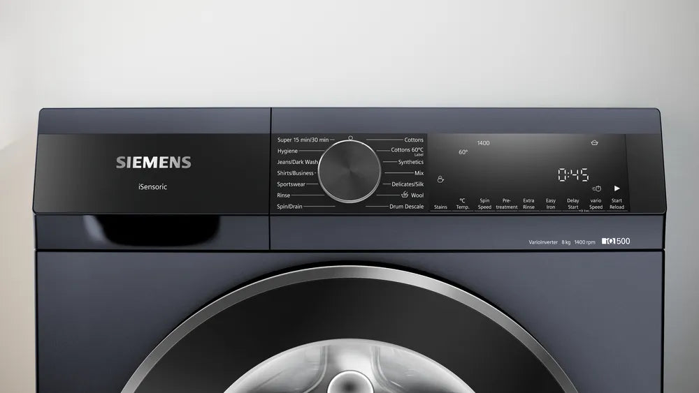 SIEMENS 8 kg Fully Automatic Front load Condenser Tumble Clothes Dryer WP34A20PIN, Silver Inox,