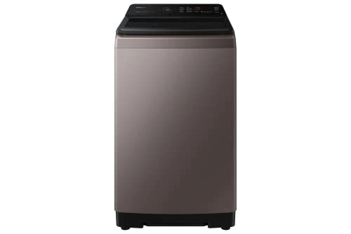 Samsung 8.0 kg Ecobubble 5 Star Fully Automatic Top Load Washing Machine with Wi-Fi (WA80BG4546BRTL Rose Brown)