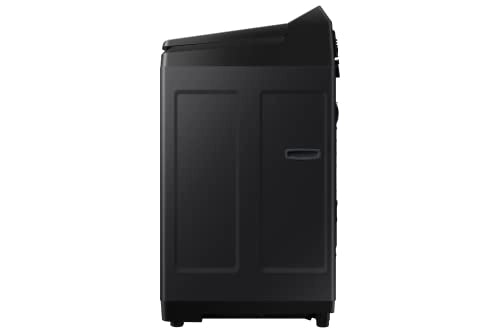 Samsung 8.0 kg Ecobubble 5 Star Fully Automatic Top Load Washing Machine with Heater (WA80BG4686BV/TL Black Caviar)