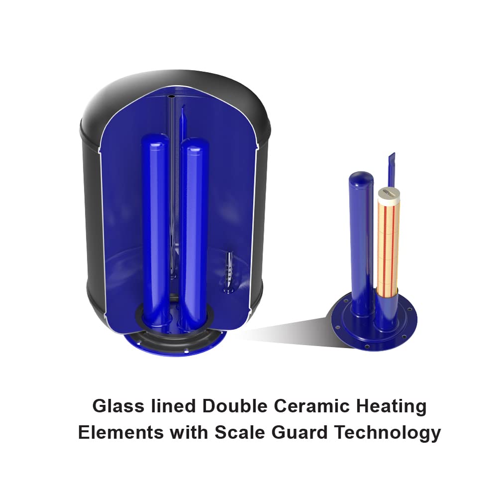 Venus Splash Pro Storage Water Heater (10 Litre, White/Purple Haze)
